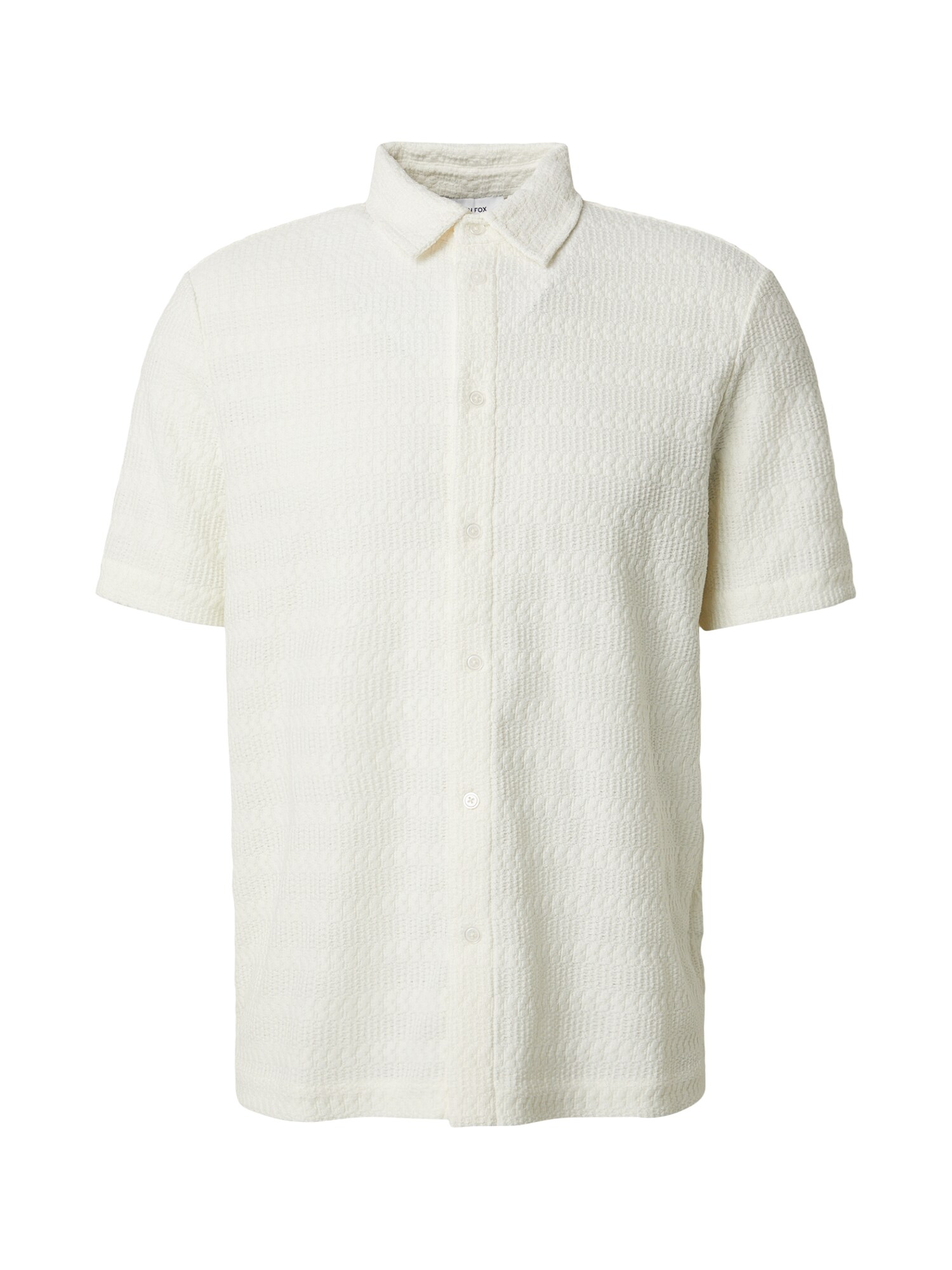 DAN FOX APPAREL Cămașă 'Christian'  alb murdar