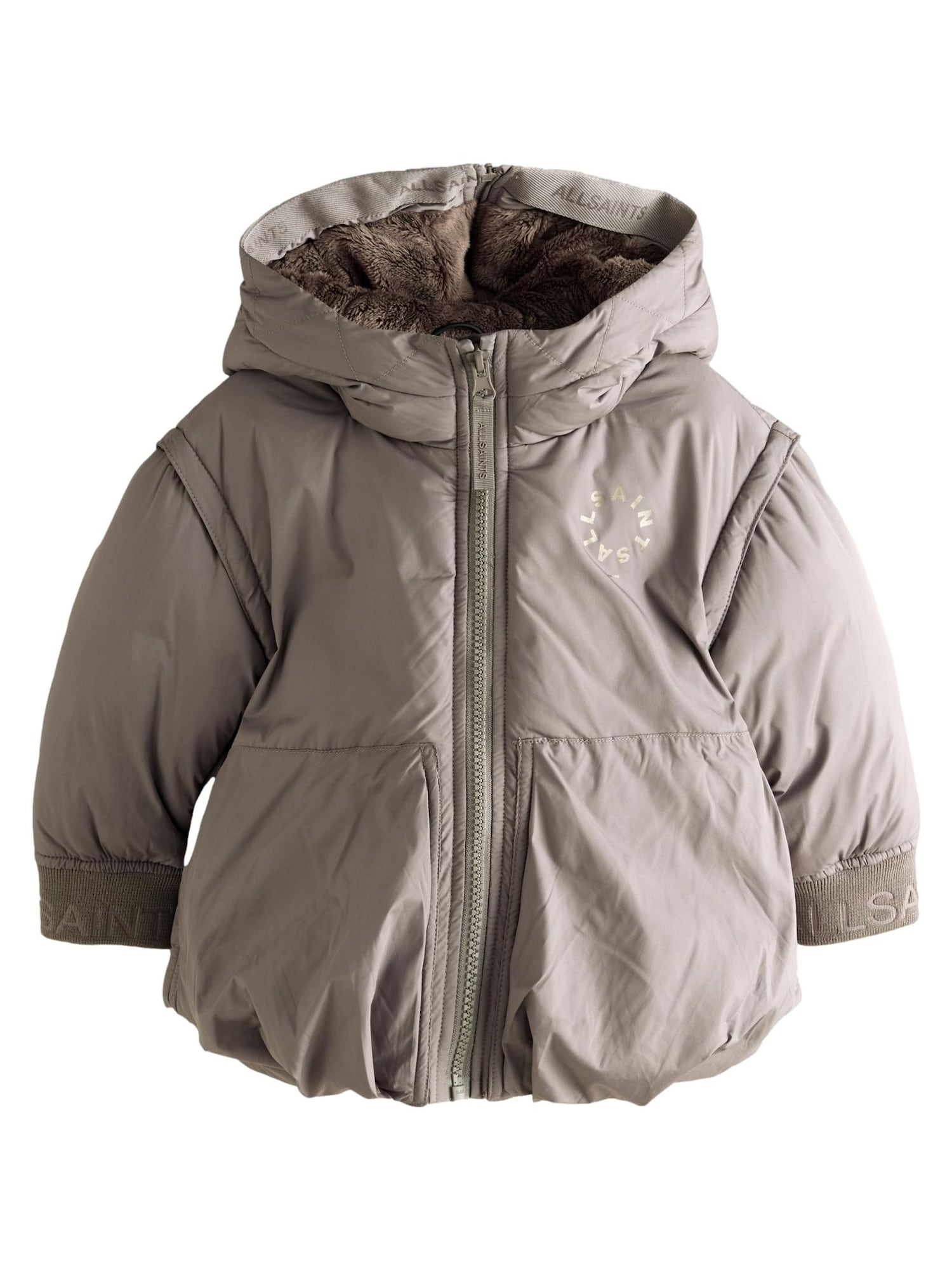 smALLSAINTS Palton Tierra  mauve