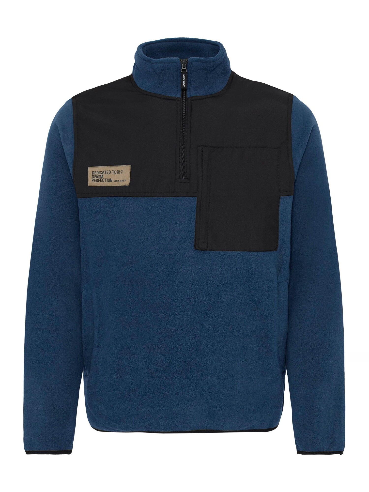 BLEND Jersey 'BHMasi'  beige / azul / negro