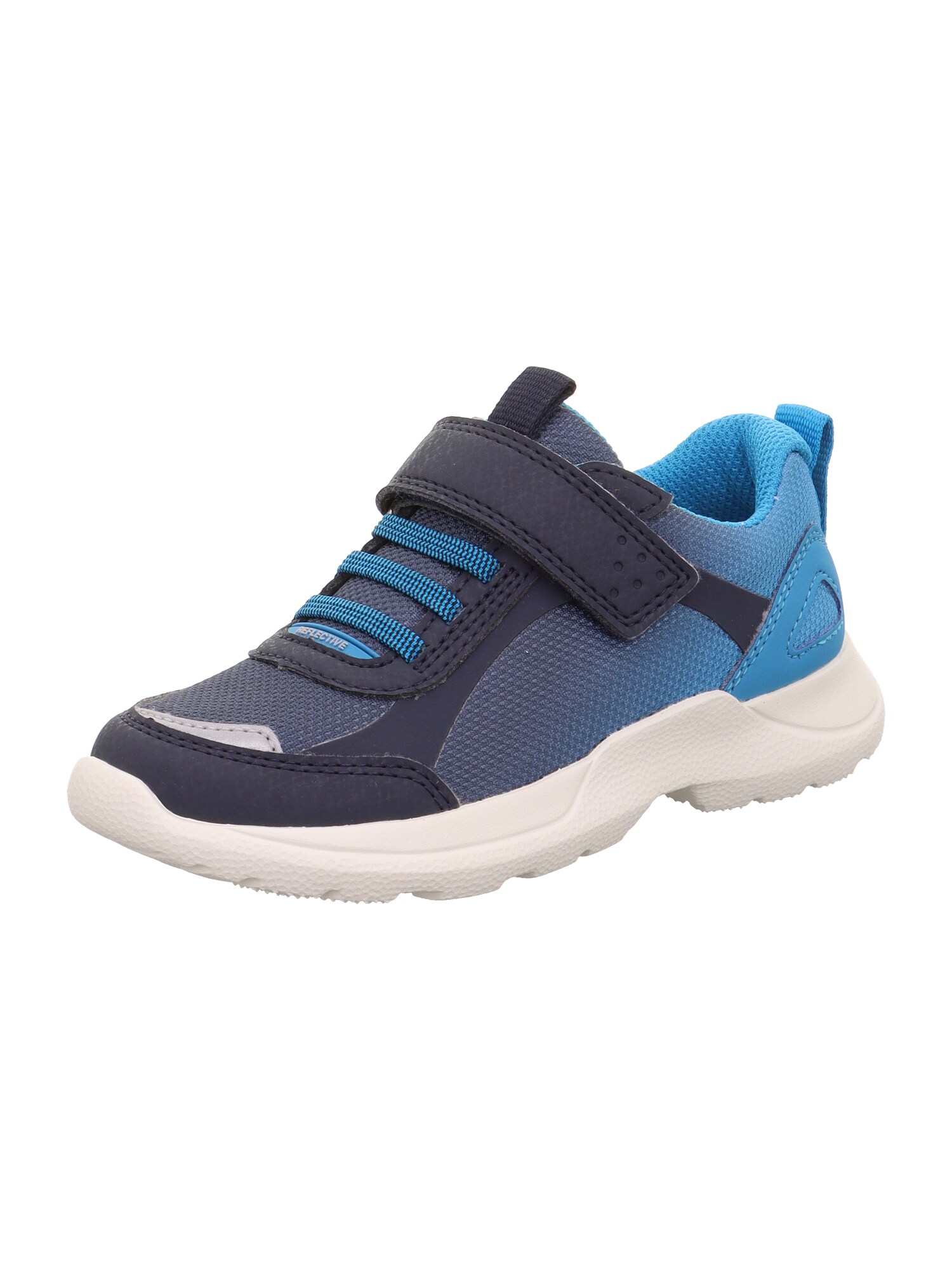 SUPERFIT Sneaker 'RUSH'  bleumarin / azur