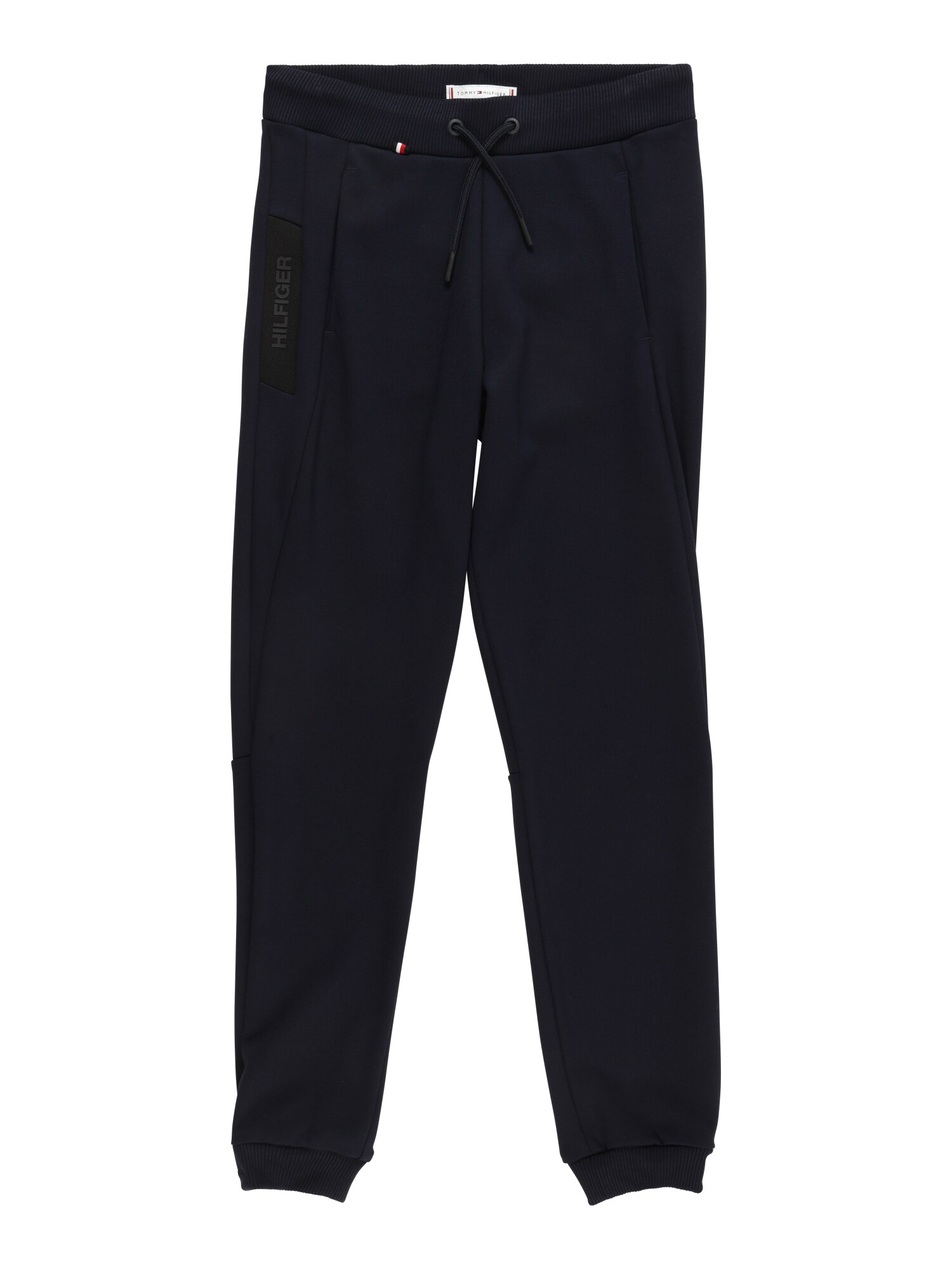 TOMMY HILFIGER Hlače  mornarska / rdeča / bela