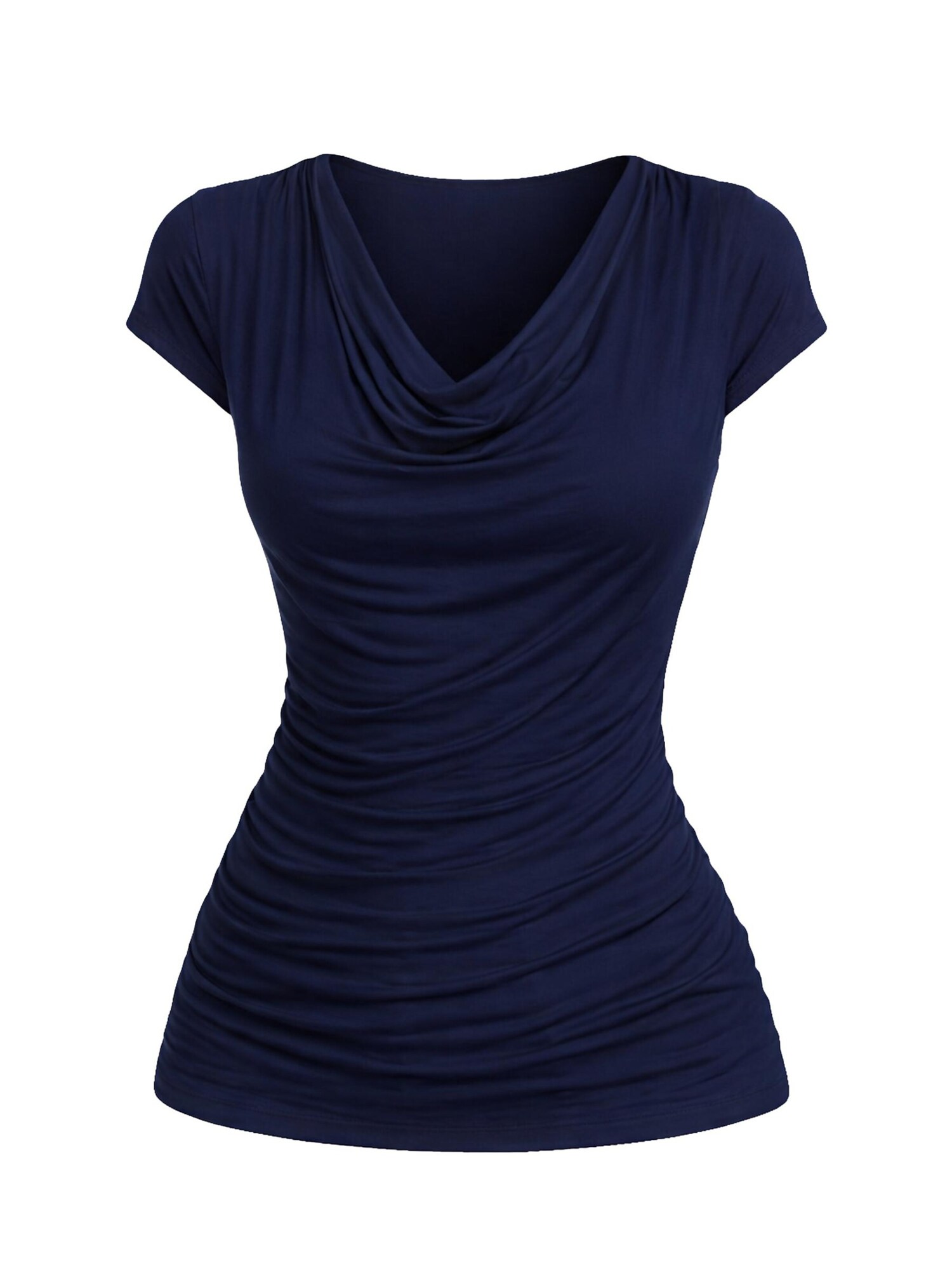 REGINA FASHION Blúzka 'Wave Blouse'  námornícka modrá