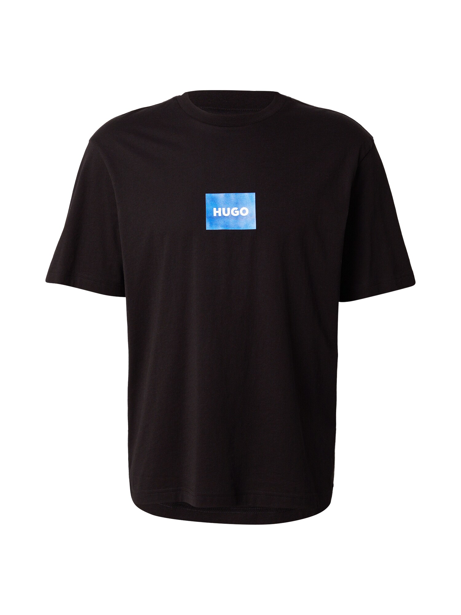 HUGO Tricou Nayonix  albastru / negru / alb