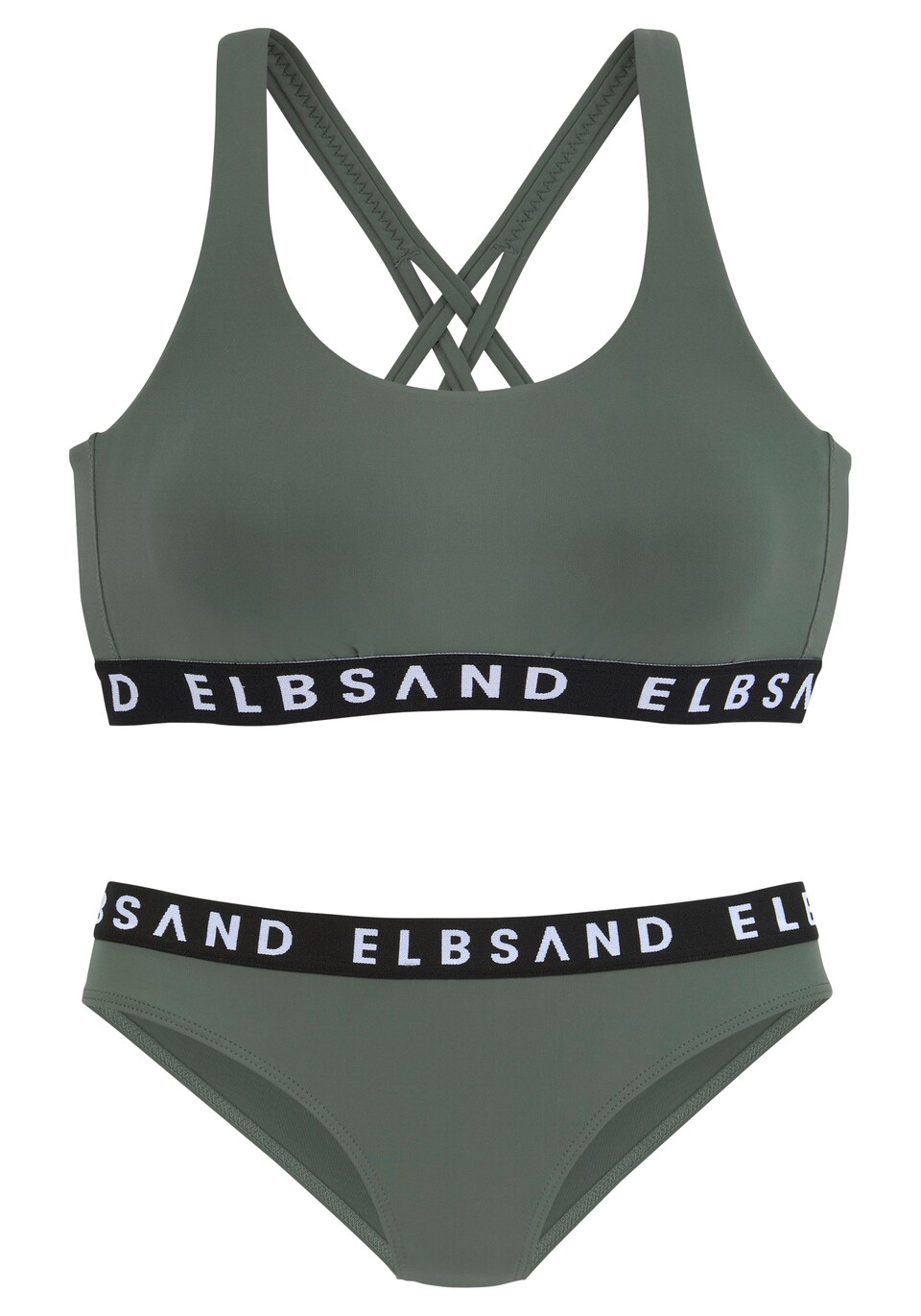 Bikini khaki / svart