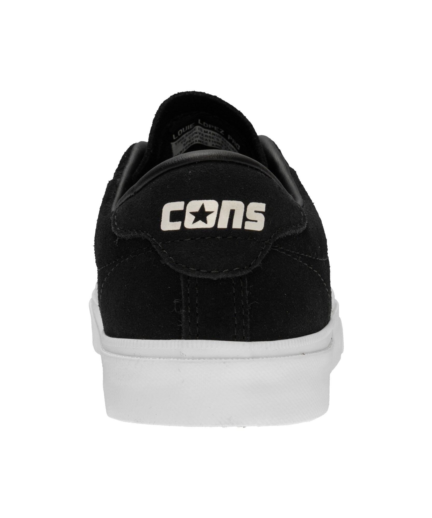 CONVERSE Nízke tenisky čierna / biela (obrázok 4)