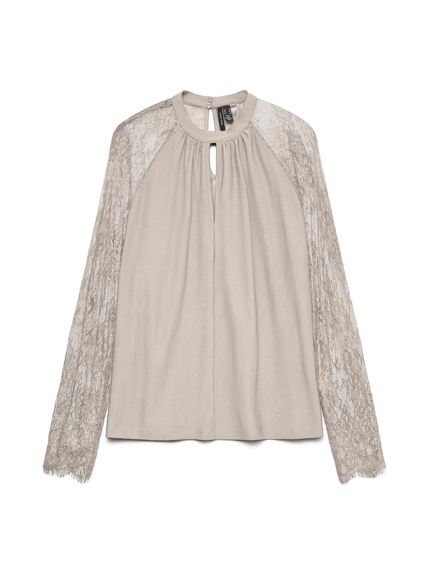 VERO MODA Bluză VMMILLA gri taupe