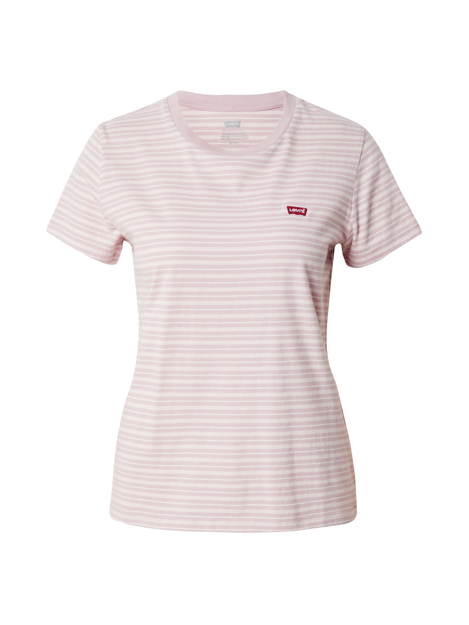 LEVI'S ® Póló  fáradt rózsaszín / cseresznyepiros / fehér / piszkosfehér