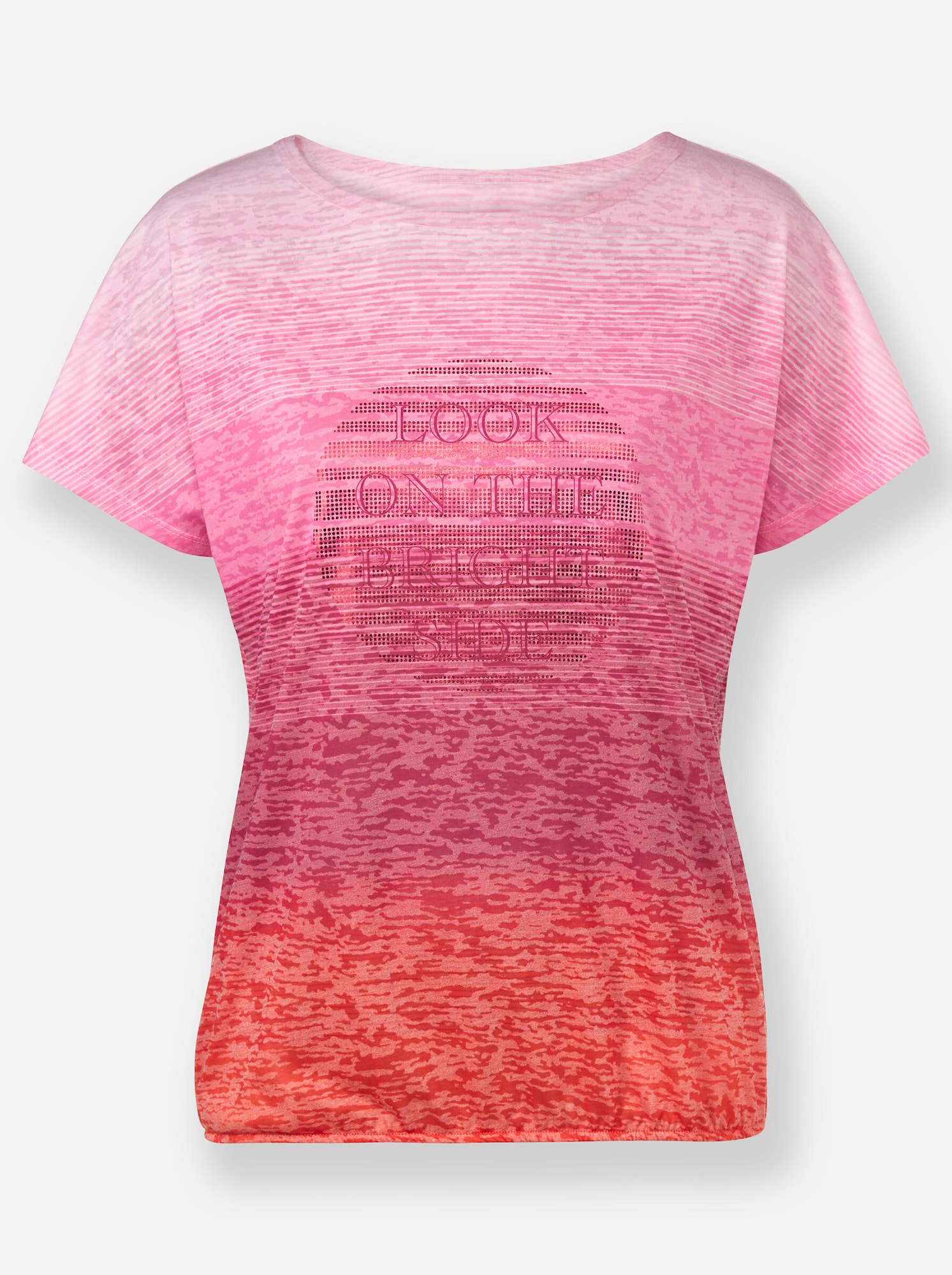 heine Tricou  roz / magenta / roșu intens