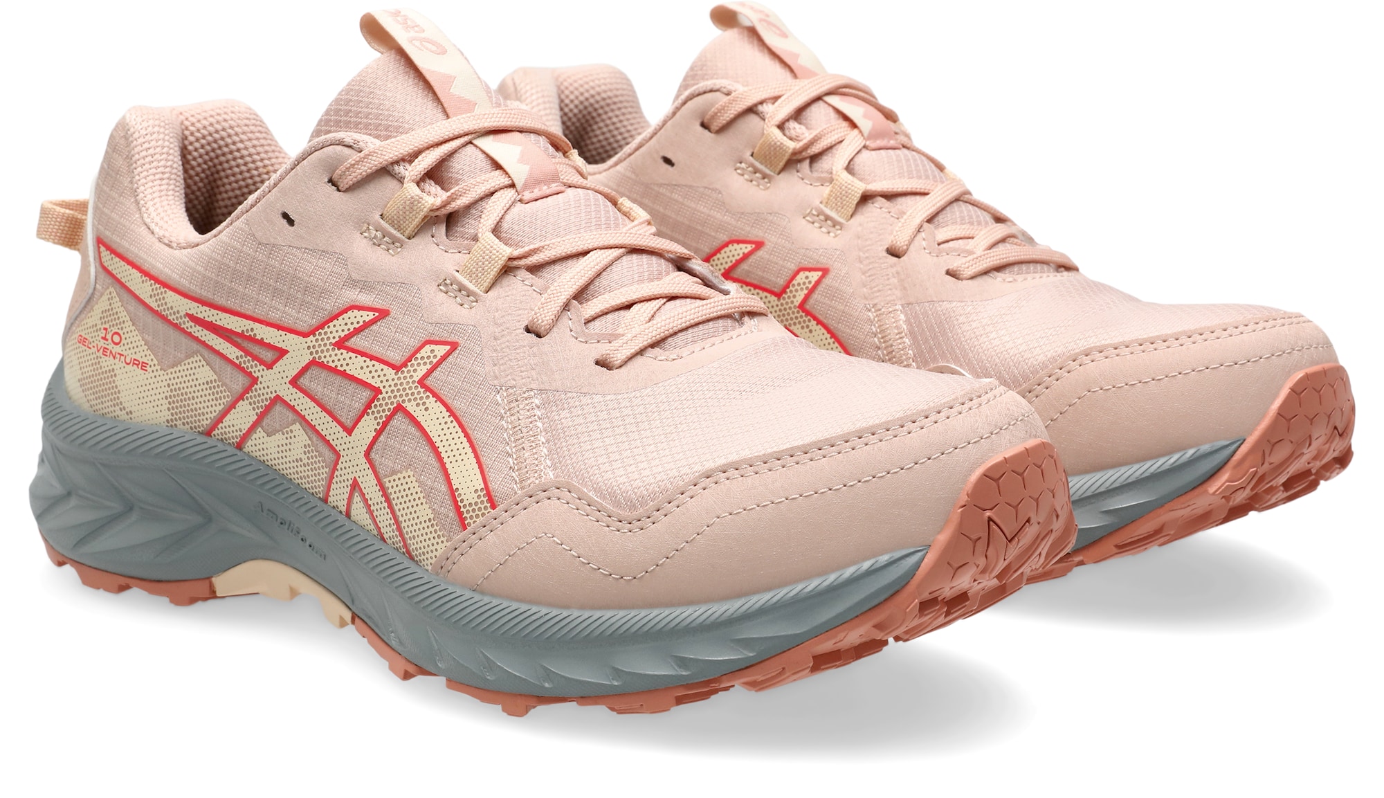 ASICS Futócipők 'Venture 10'  pasztellsárga / fáradt rózsaszín / vérvörös termék 2. képe