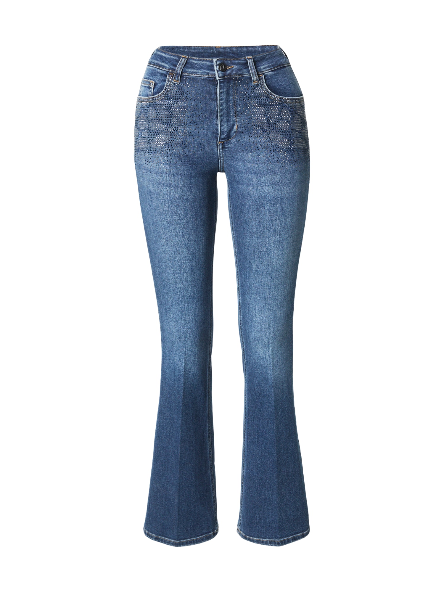 Liu Jo Jeans BEAT albastru cobalt / albastru denim / argintiu