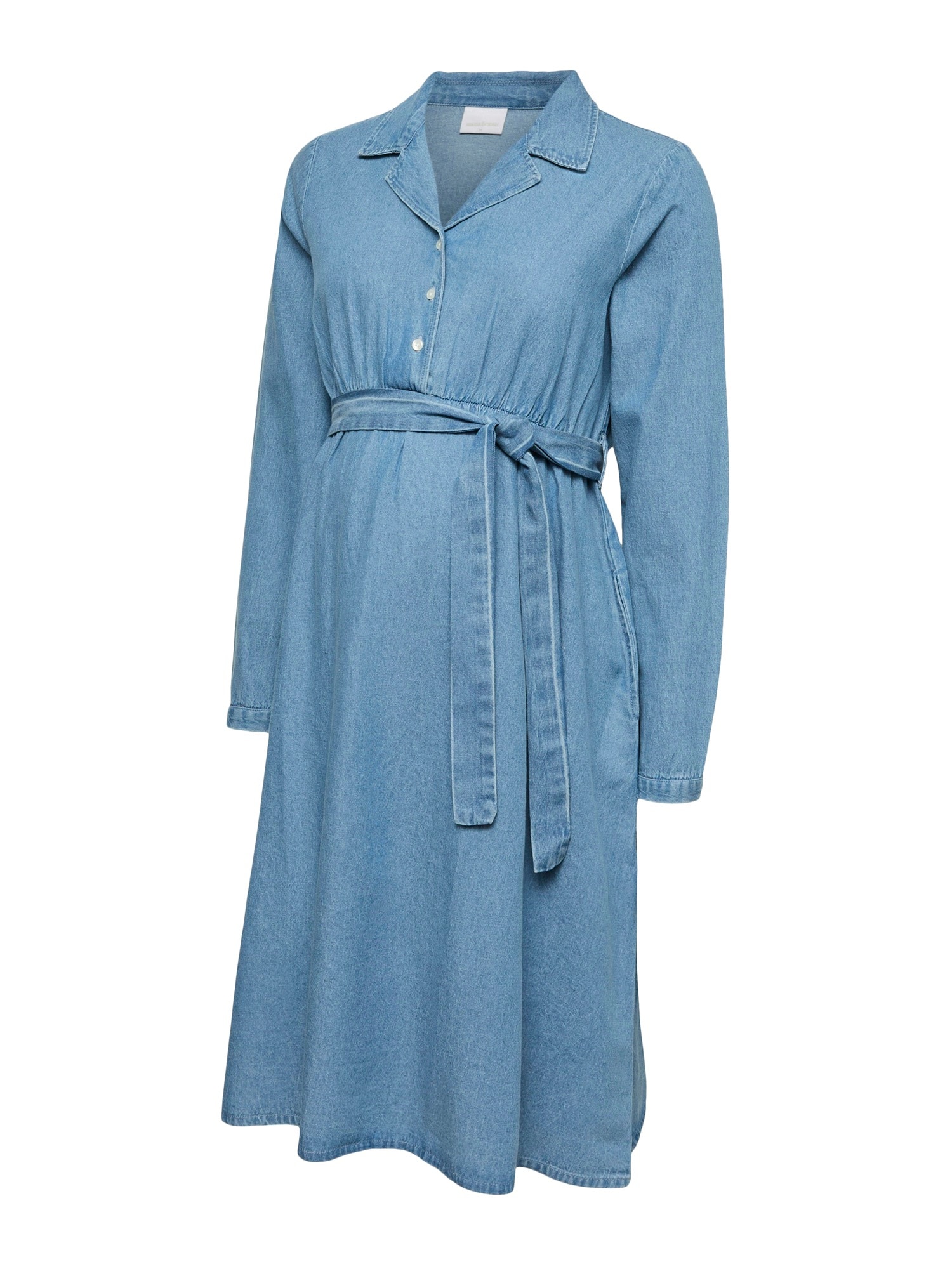 MAMALICIOUS Šaty 'MLVALETTA'  modrá denim