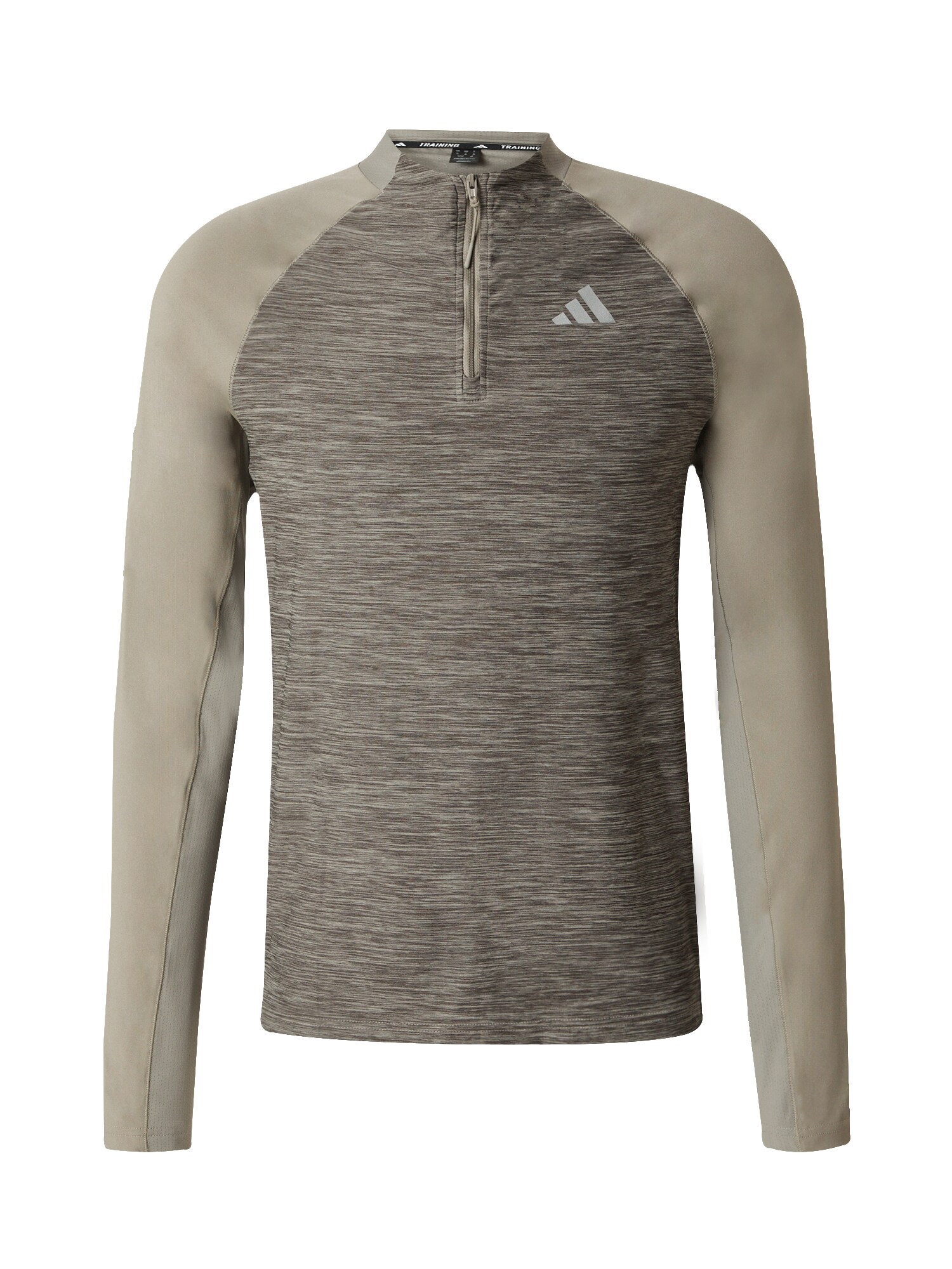 ADIDAS PERFORMANCE Funkčné tričko 'GYM+' olivová / pastelovo zelená / biela