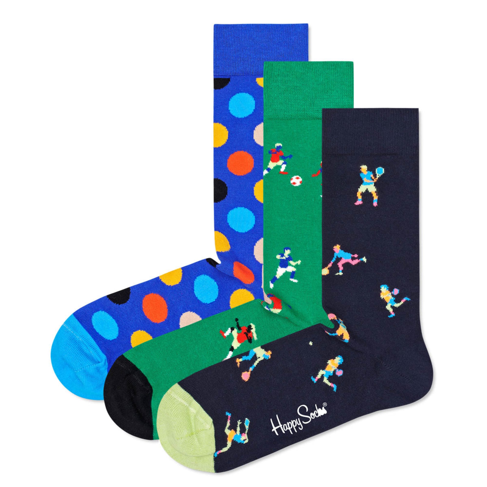 Happy Socks Socken mischfarben / blau / nachtblau / grn