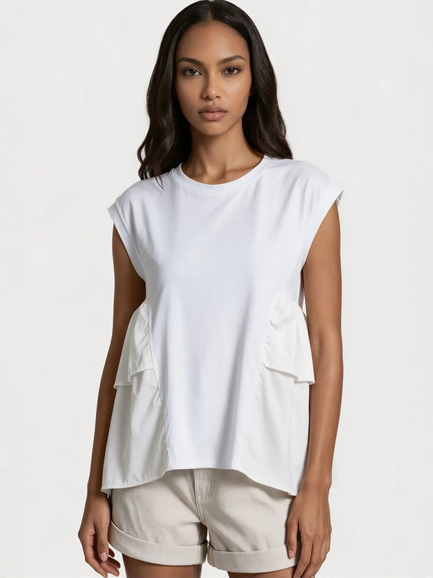 MSN Collection Majica 'T-Shirts' bijela