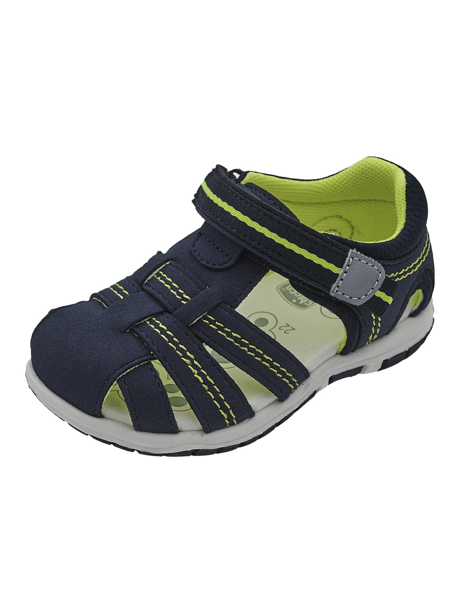 Chicco Pantofi deschiși Flax  albastru marin / verde măr