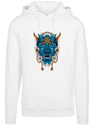 F4NT4STIC Sweatshirt ‘Dragon’ Blauw / Geel / Wit