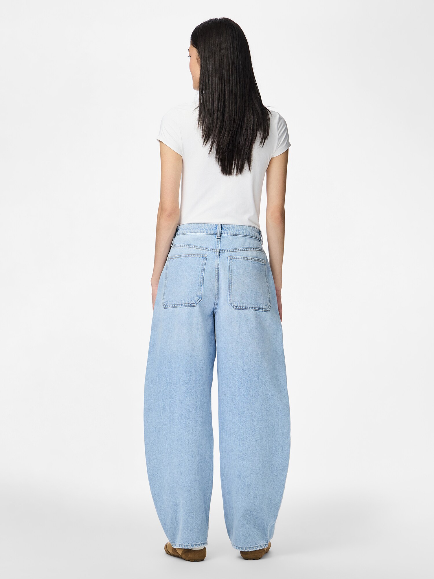 PIECES Džínsy 'PCRATE'  modrá denim (obrázok 3)