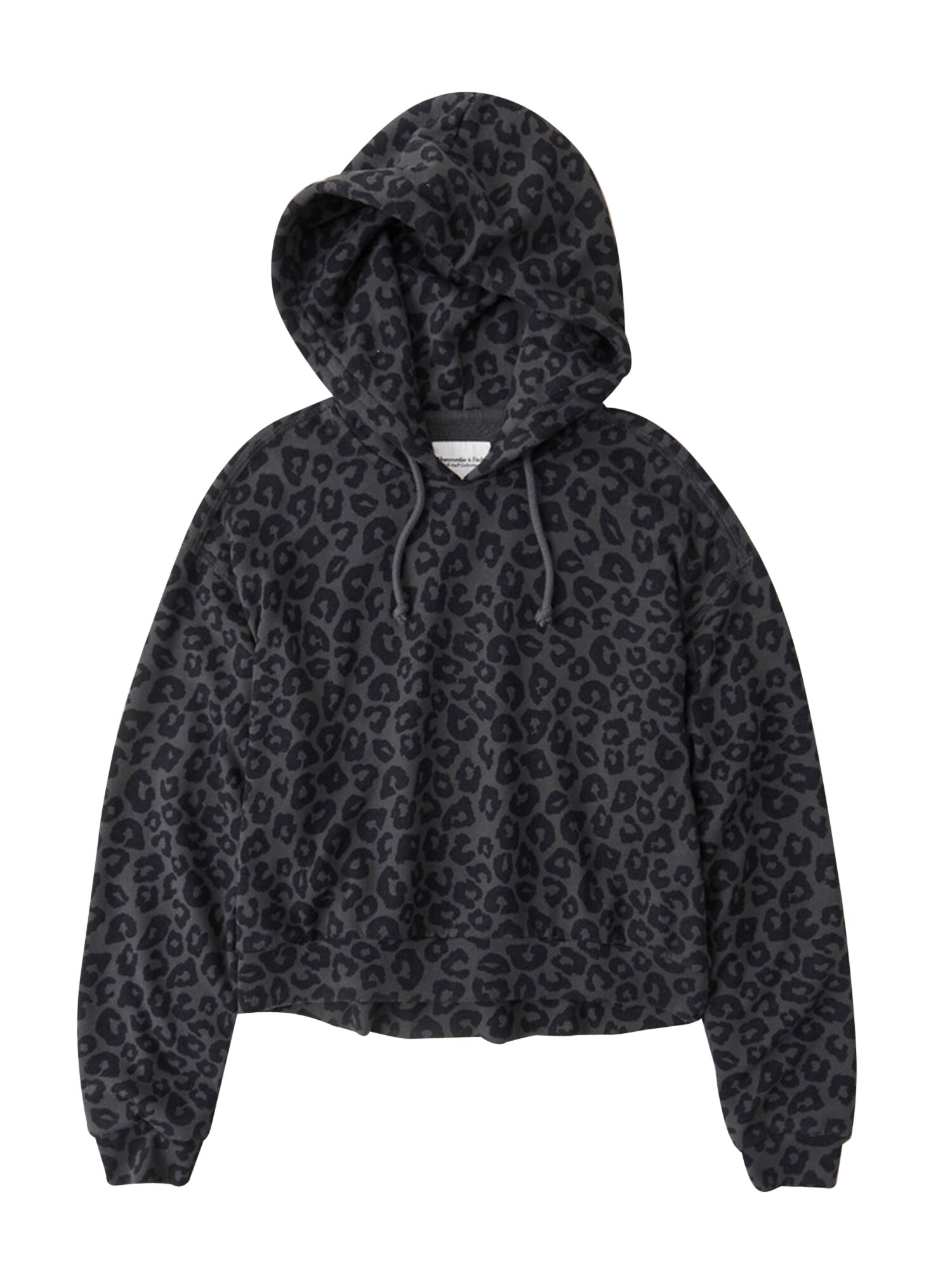 Abercrombie & Fitch Megztinis be užsegimo 'Sharkbite'  pilka / juoda
