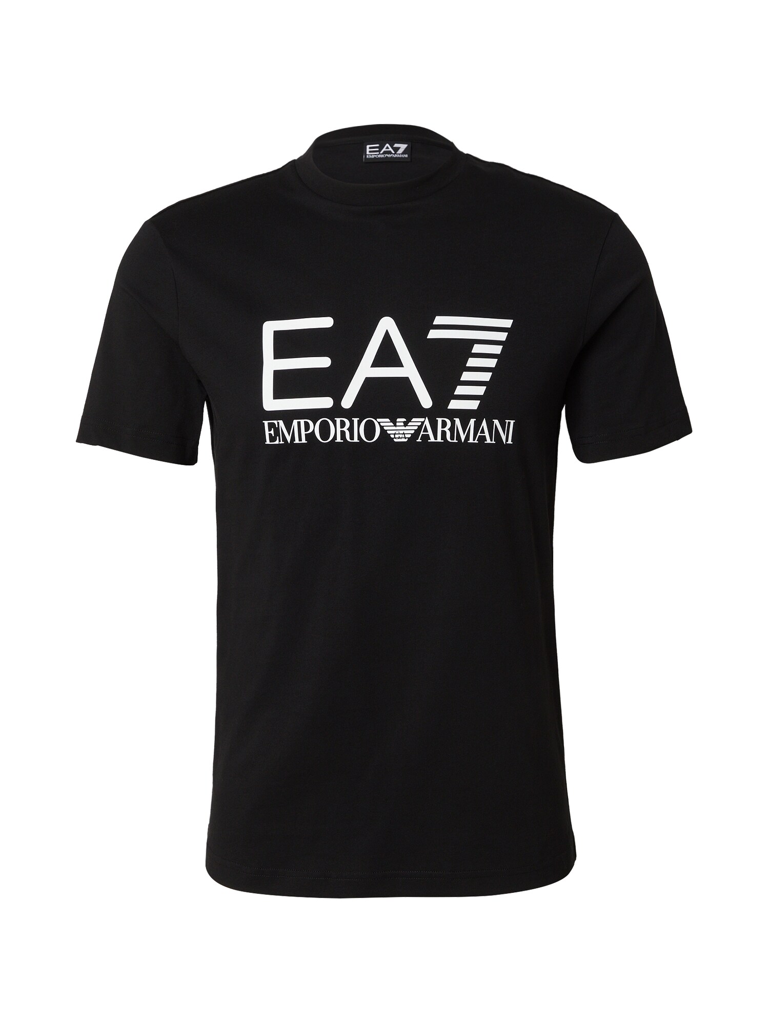 EA7 Emporio Armani Tricou  negru / alb