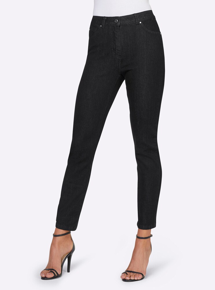 heine Jeans Damen Größe 34 black denim