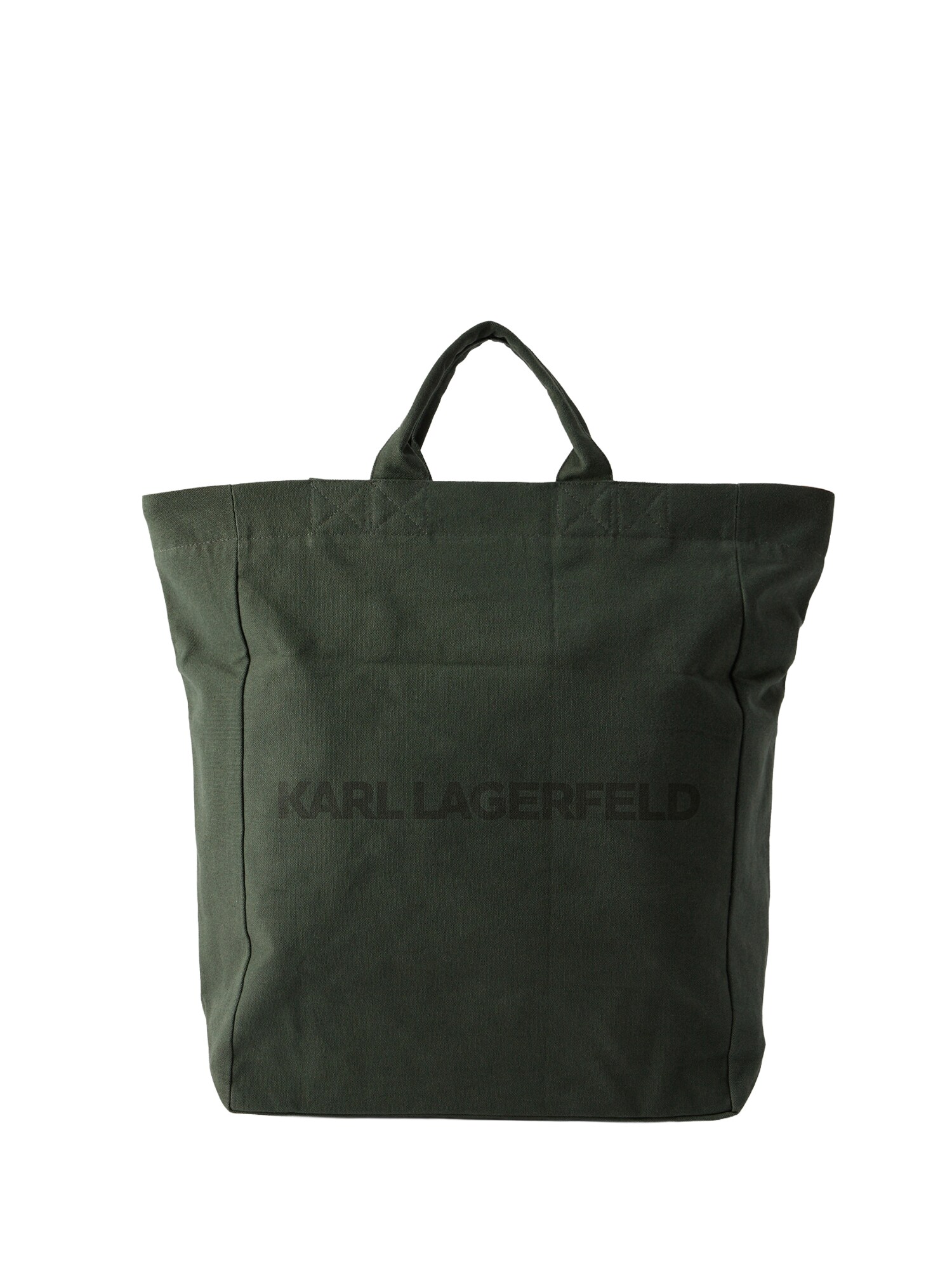 Karl Lagerfeld Plase de cumpărături  verde închis / negru