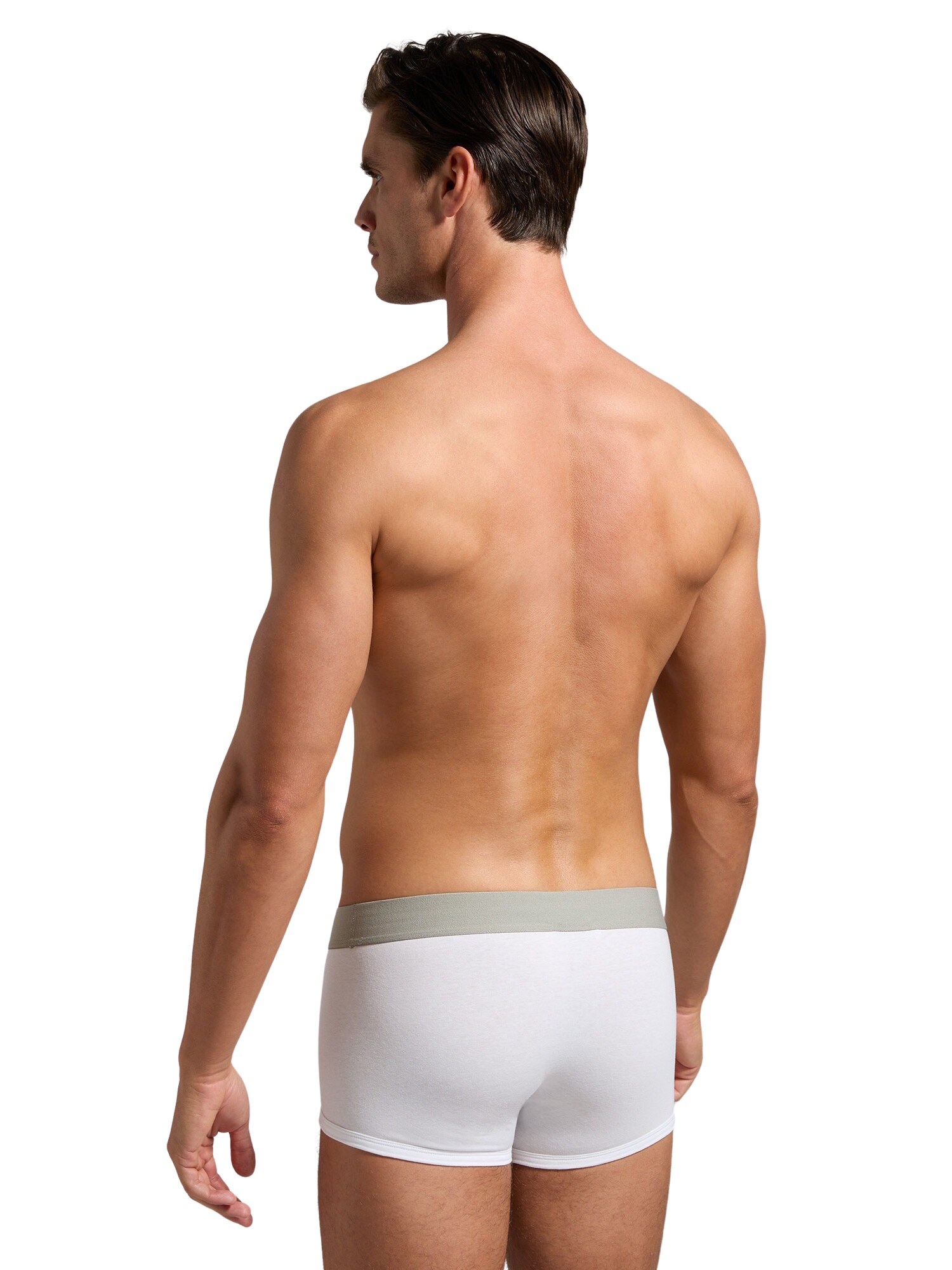 BIKKEMBERGS Boxerky  námornícka modrá / čadičová / biela