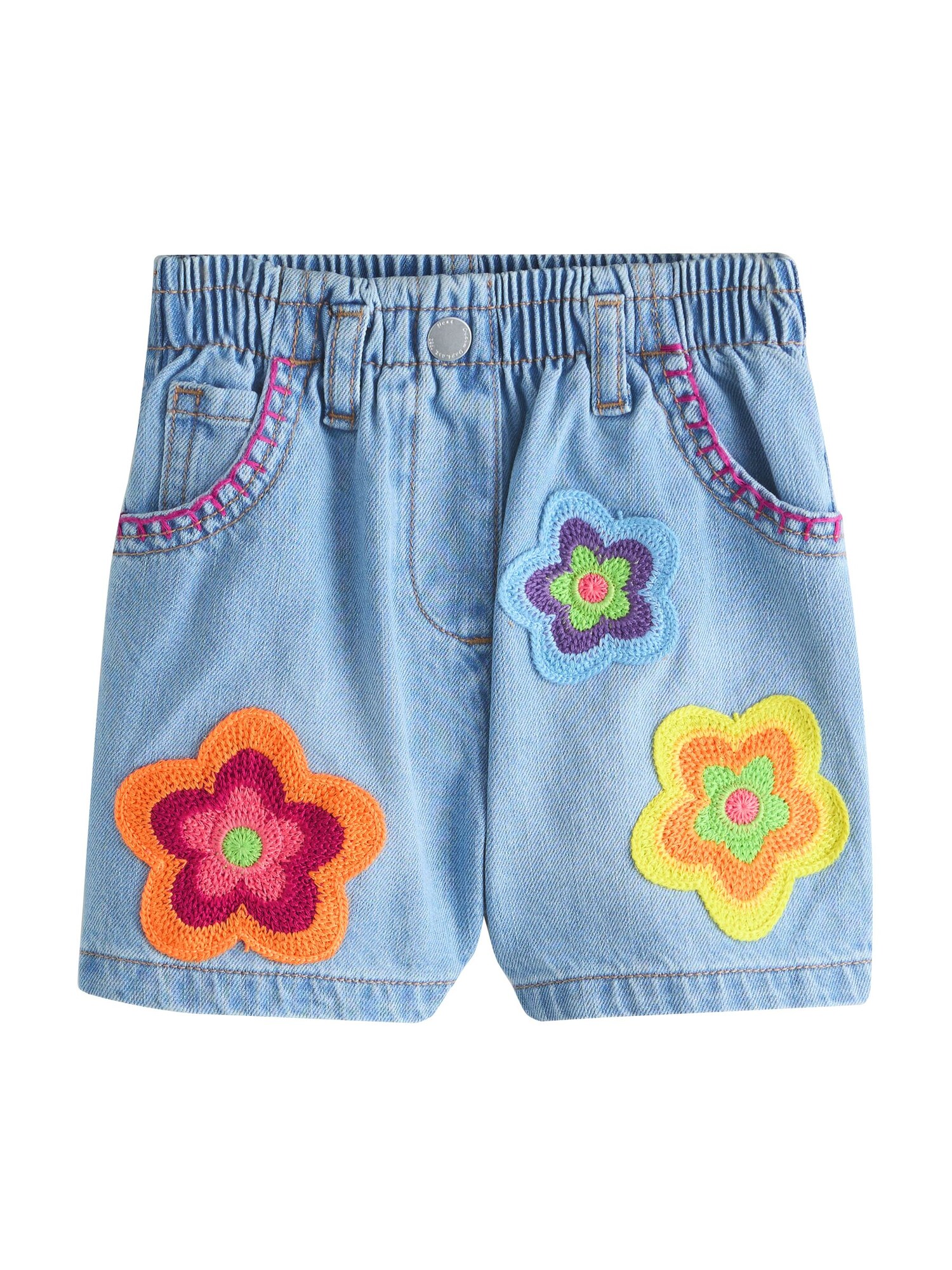 Next Kavbojke  moder denim / rumena / lila / oranžna