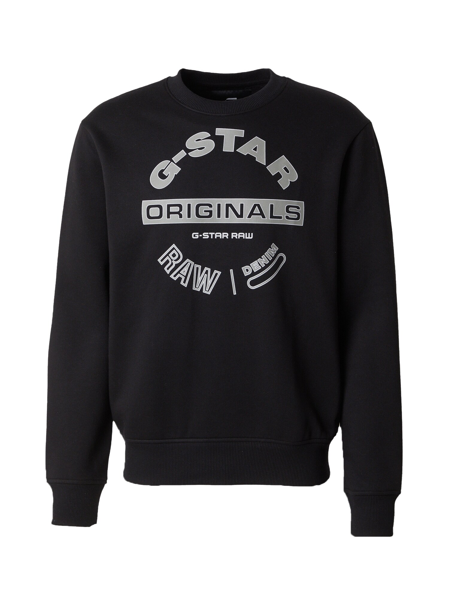 G-STAR Tréning póló  szürke / fekete / fehér akciós termékkép 1