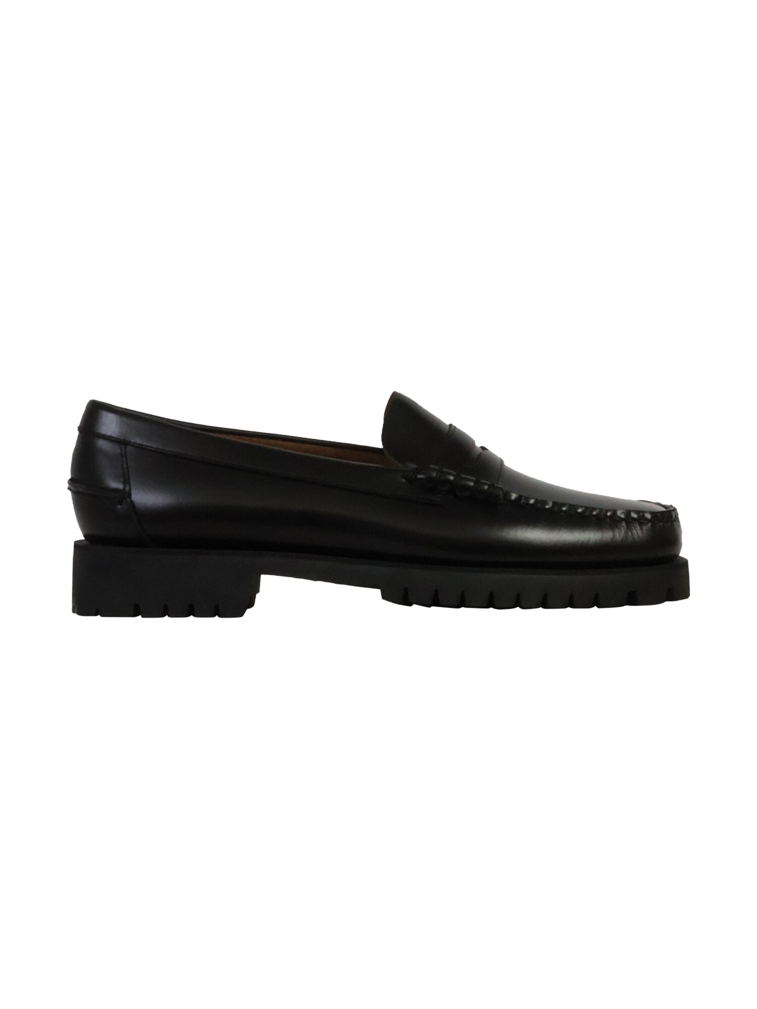 SEBAGO Zapatos con cordón 'Sebago Docksides Dan Lug W aus Leder' negro – imagen 2