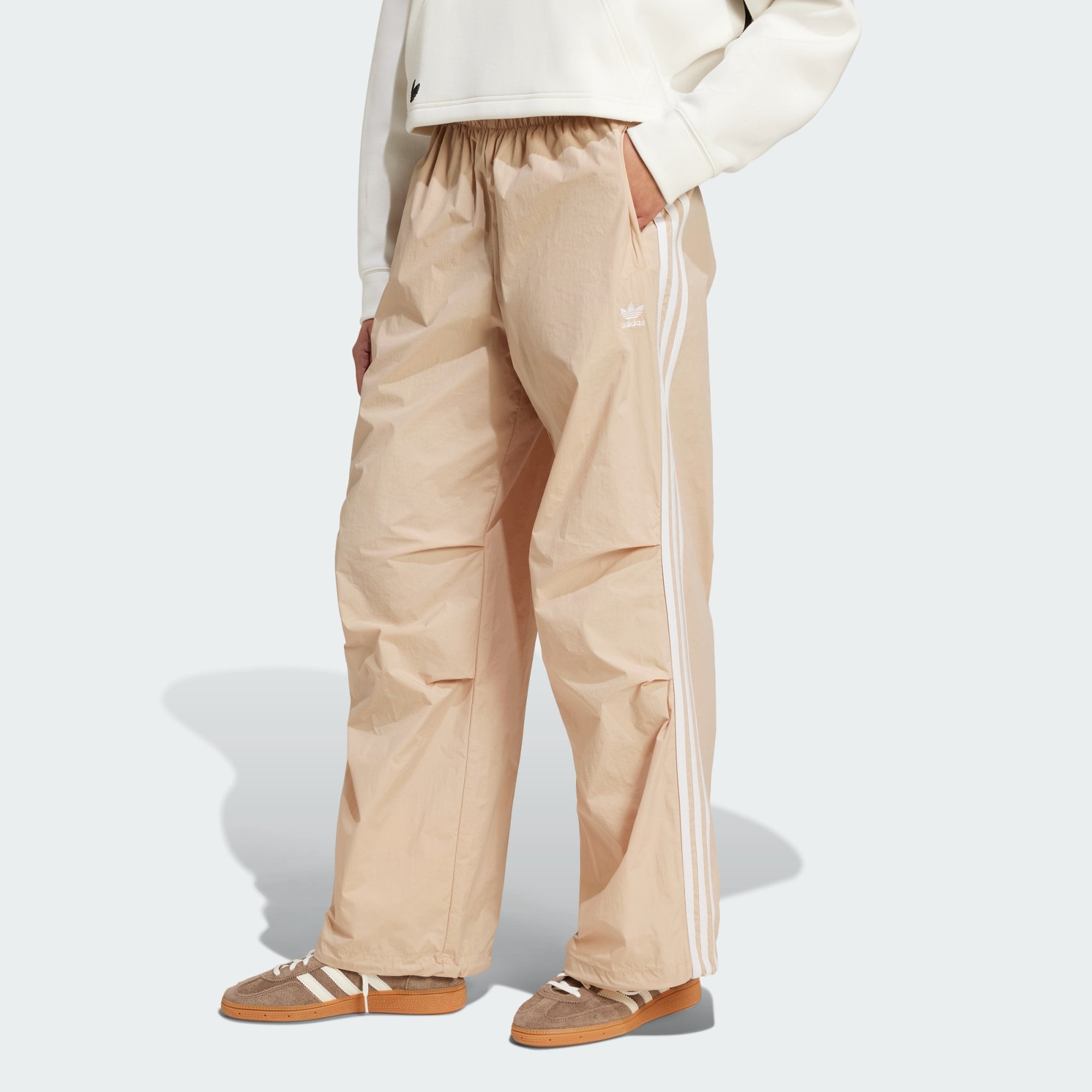 ADIDAS ORIGINALS Nadrág  bézs / fehér termék 2. képe