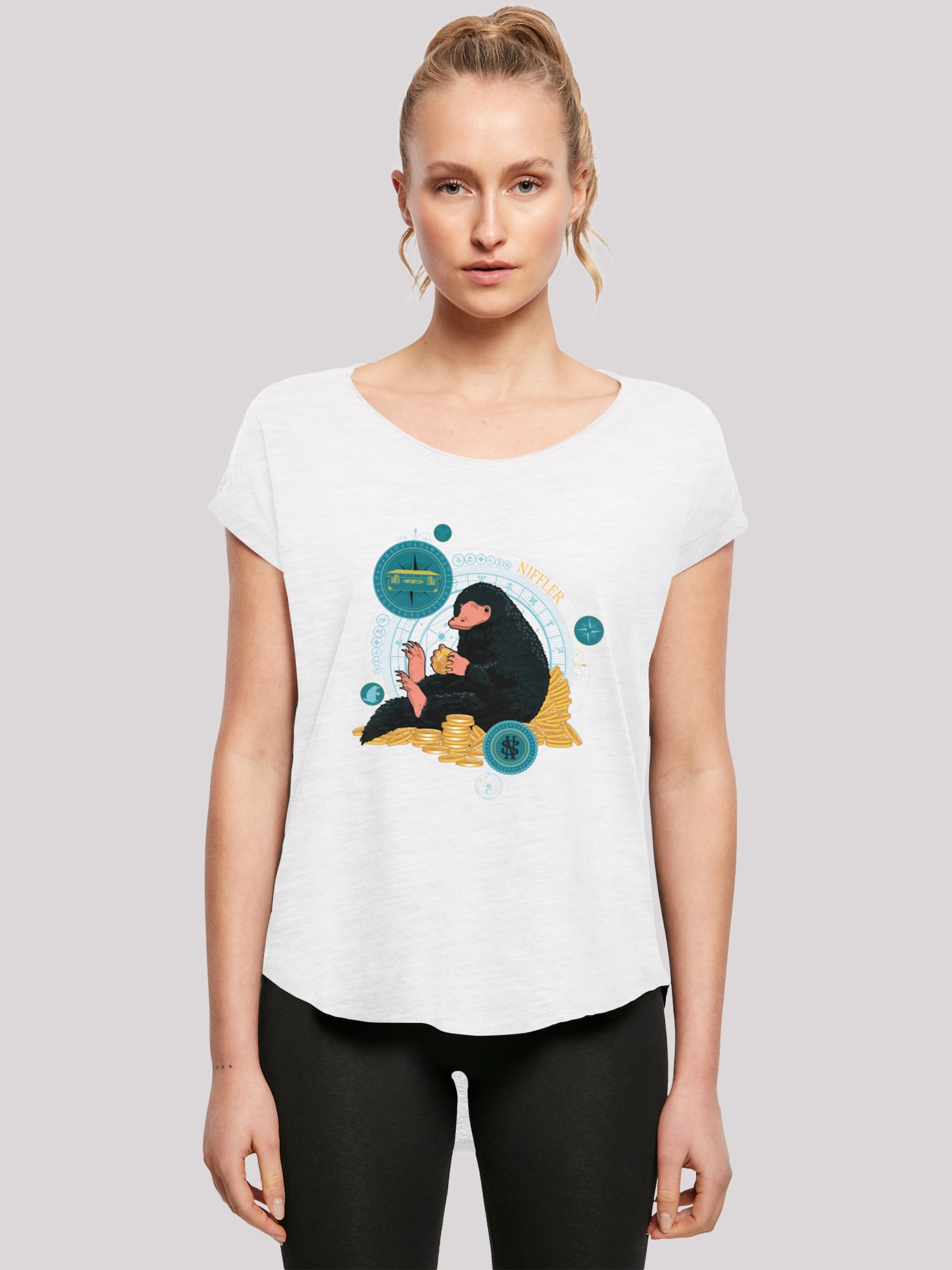 Thumbnail - F4NT4STIC T-Shirt Fantastic Beasts 2 Sitting Niffler