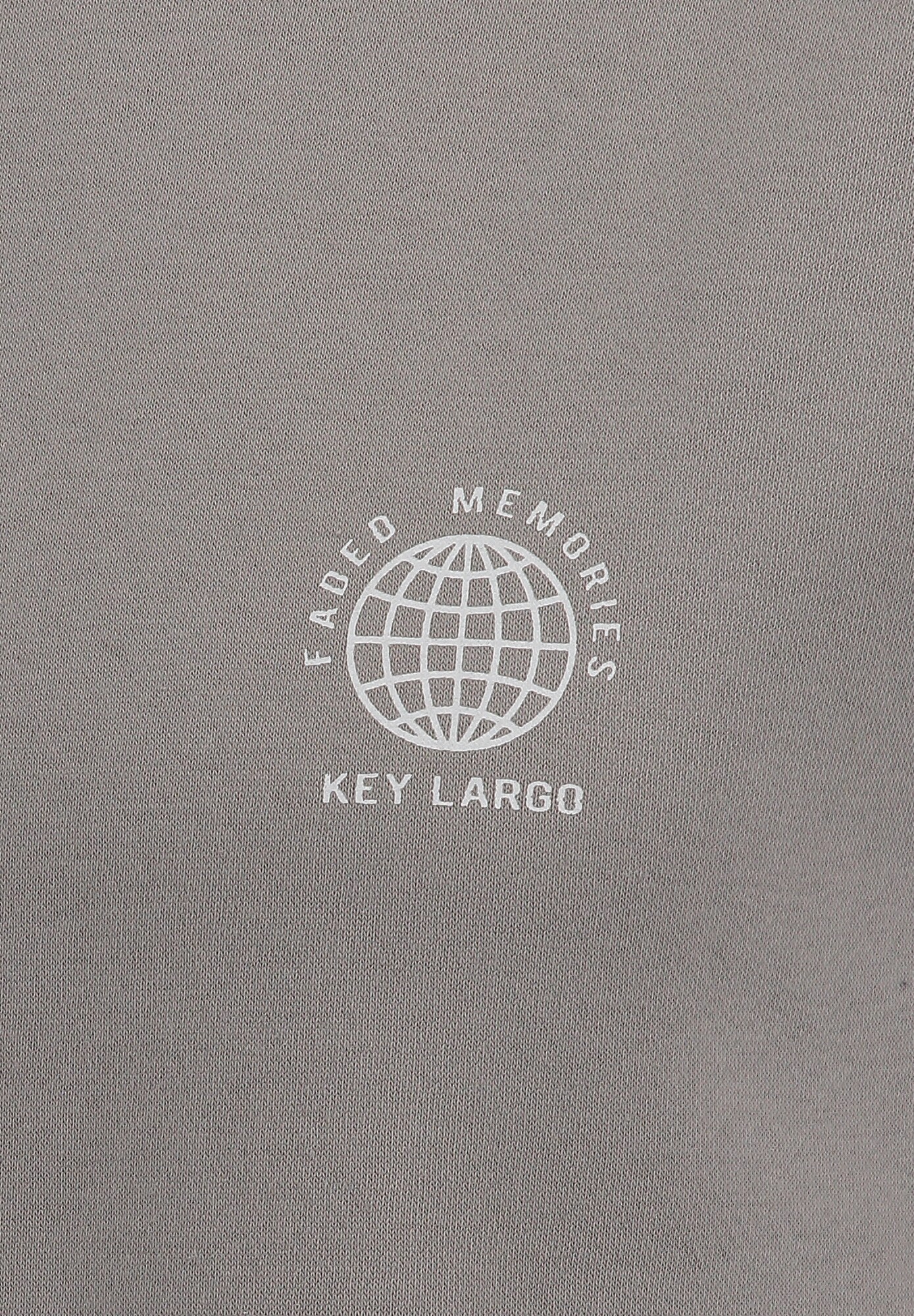 Key Largo Mikina sivá / čierna / biela (obrázok 3)