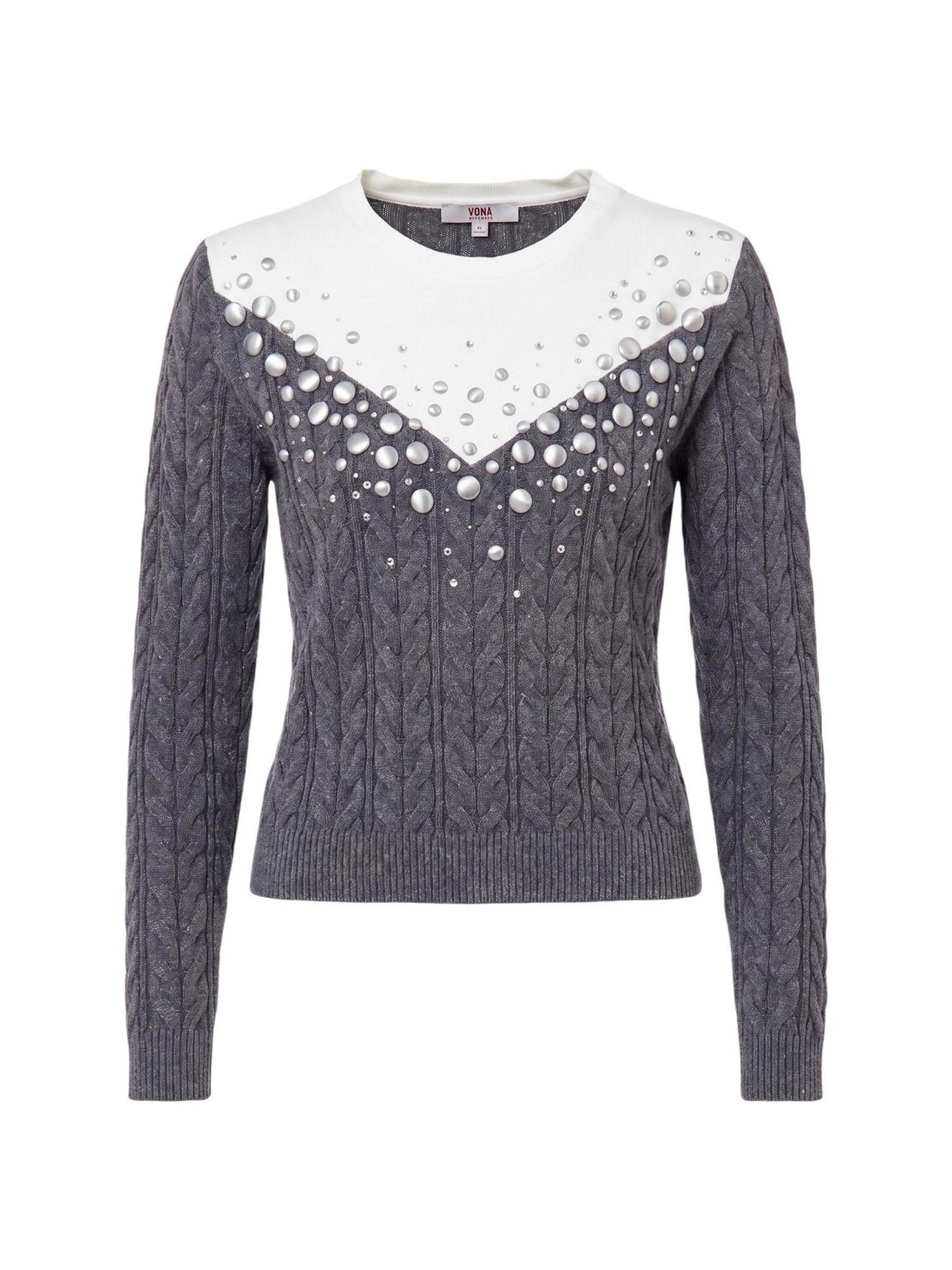 Liu Jo Jersey 'MAGLIA CHIUSA TF6187 MA25S' gris – imagen 1