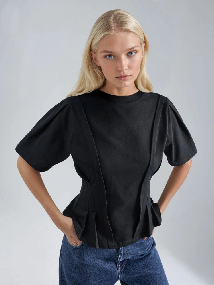 Hiccup T-Shirt Damen Größe L schwarz