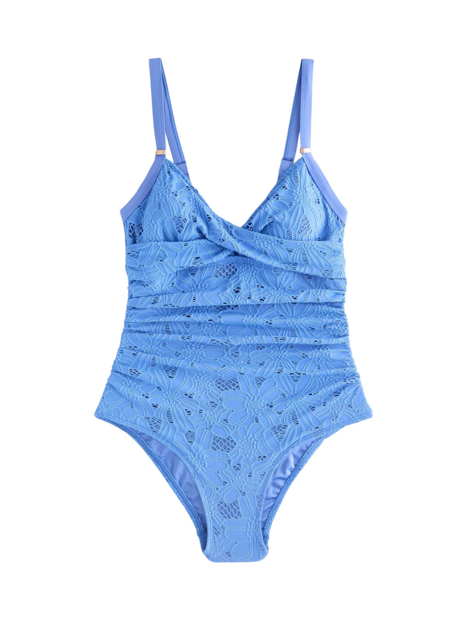 Next Costum de baie întreg  albastru