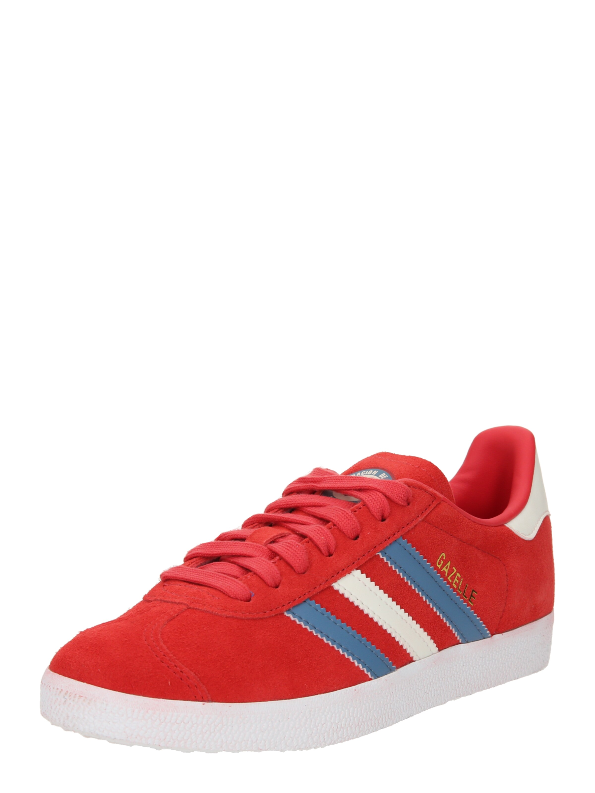 ADIDAS ORIGINALS Niske tenisice 'GAZELLE'  plava / zlatna / crvena / bijela