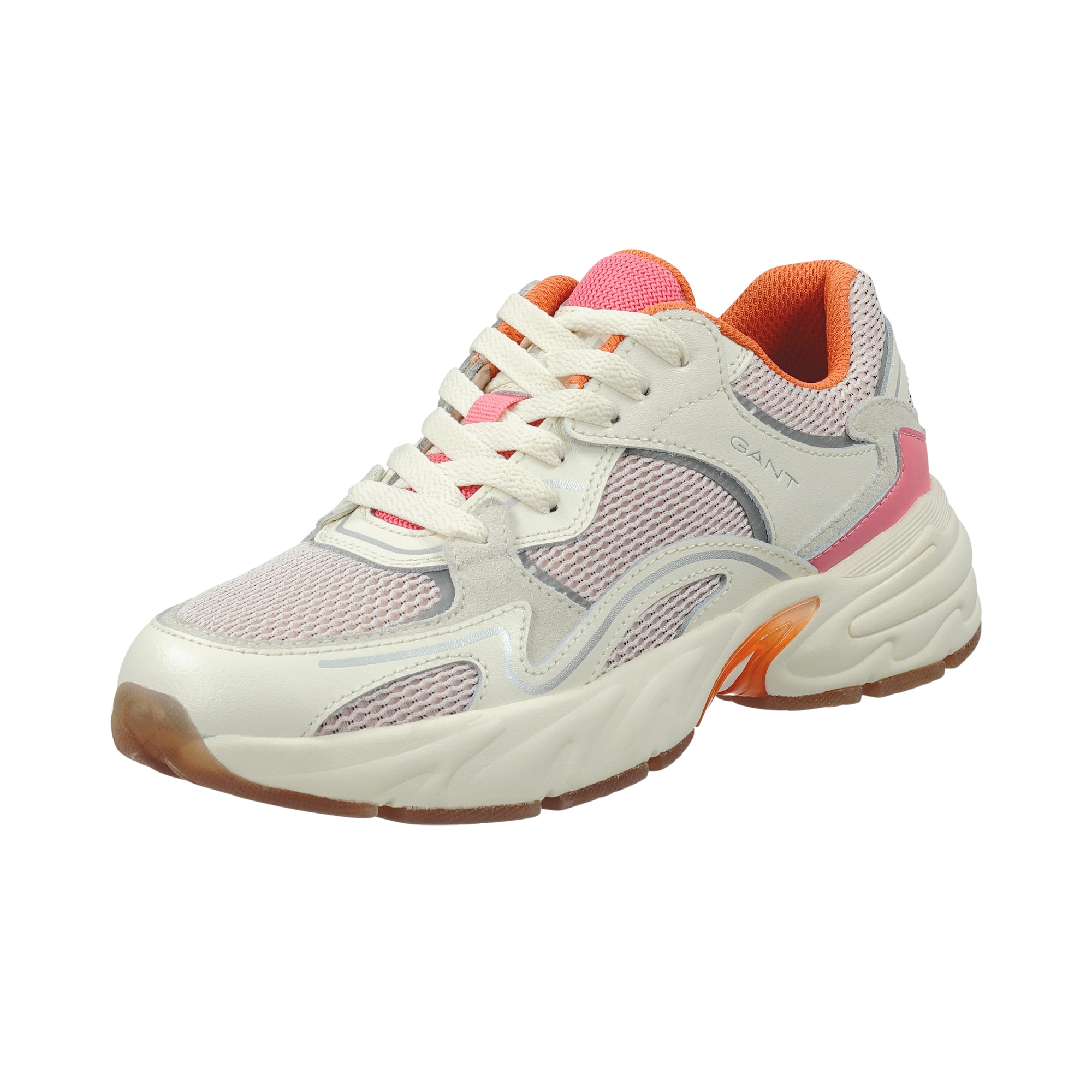 GANT Sneaker low 'Mardii'  roz deschis / argintiu / alb