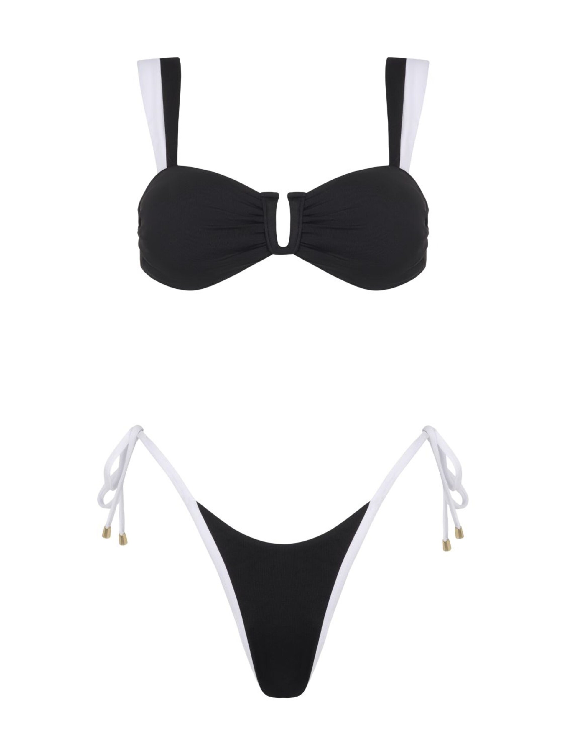 Acuarela Brand Bikini 'Royale U Bikini Set Tie side' dam