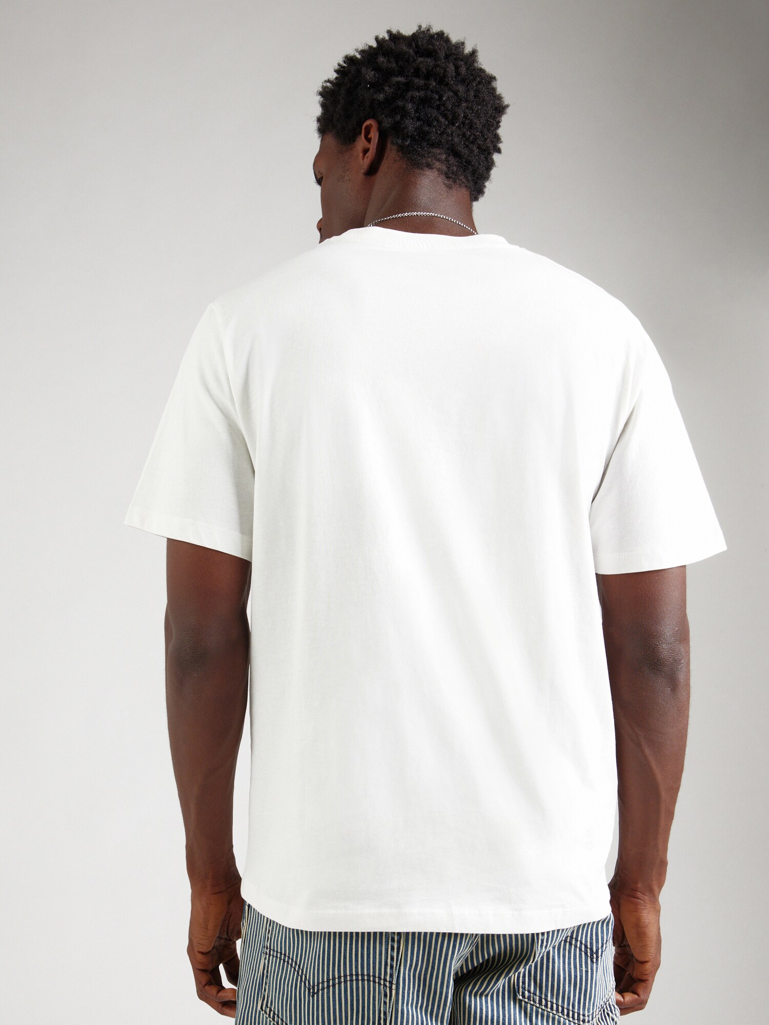JACK & JONES Póló 'JORSEVEN'  kék / aranysárga / fehér termék 2. képe