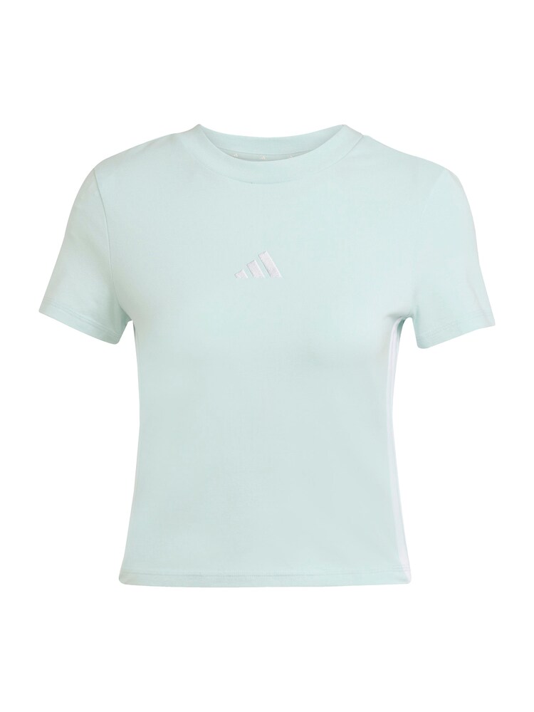 ADIDAS SPORTSWEAR Funktionsshirt 'Essentials' Damen Größe XL mint / weiß