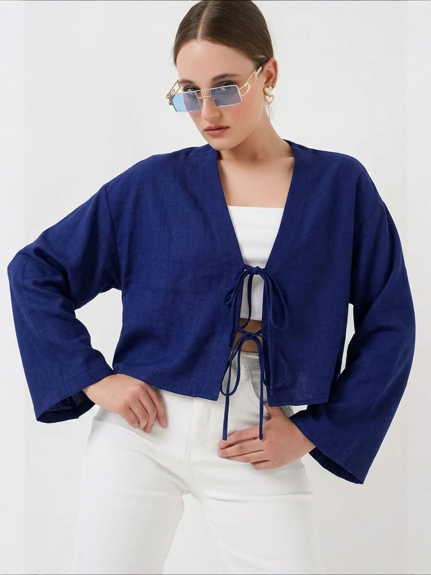 Bigdart Kimono 'Kimonos' kobalt plava