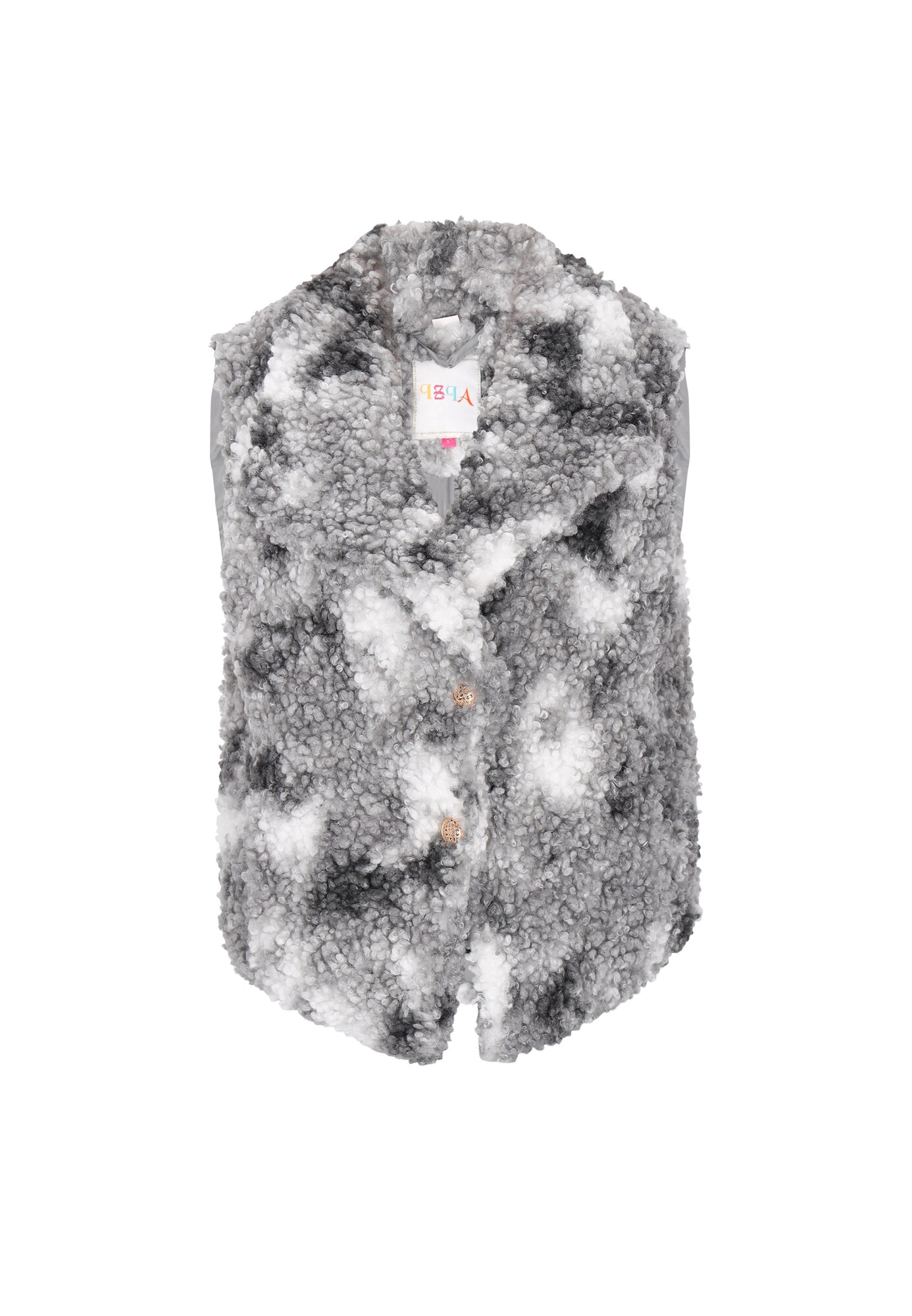 IZIA Chaleco 'Fashion Look'  gris / gris oscuro / blanco