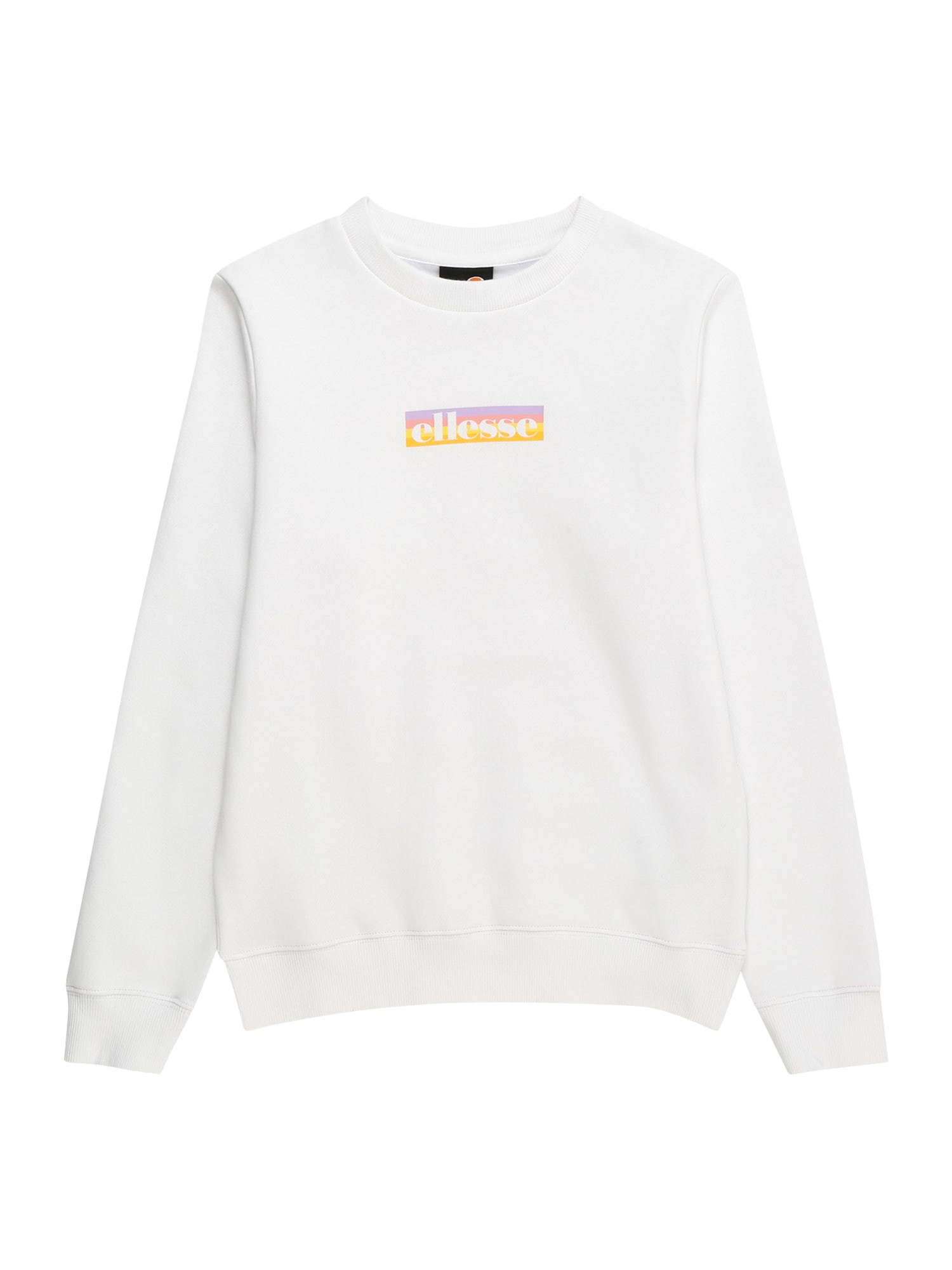ELLESSE Sweater majica 'Colegero'  žuta / narančasta / roza / bijela