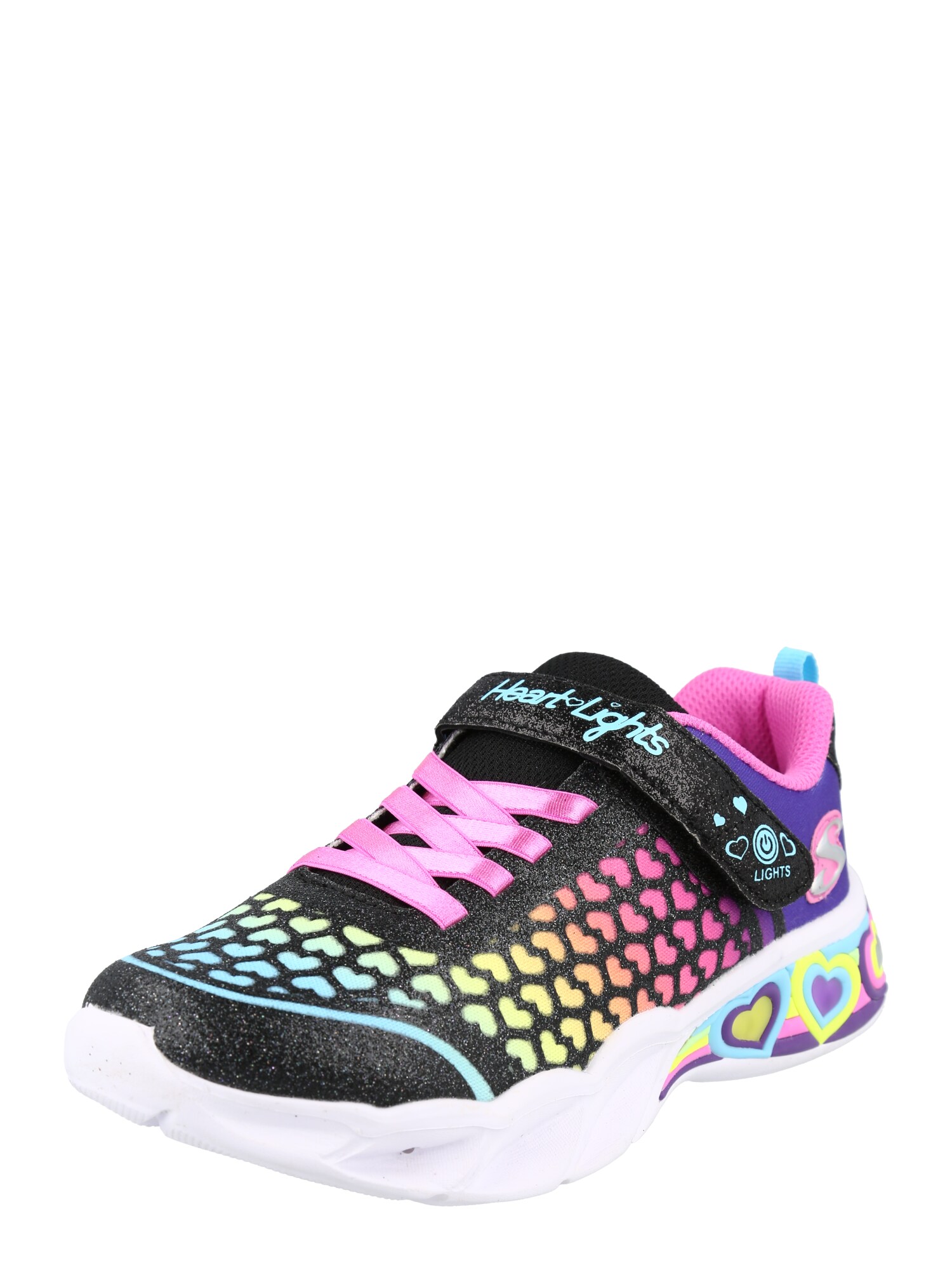 SKECHERS Superge 'SWEETHEART'  voda / lila / roza / črna