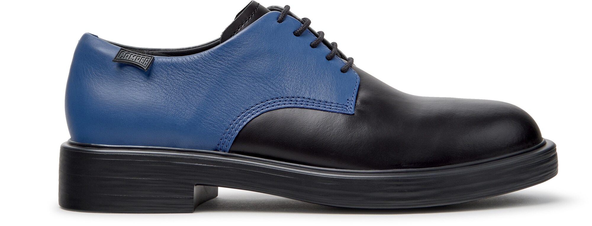 CAMPER Zapatos con cordón 'Dean'  azul / negro – imagen 2