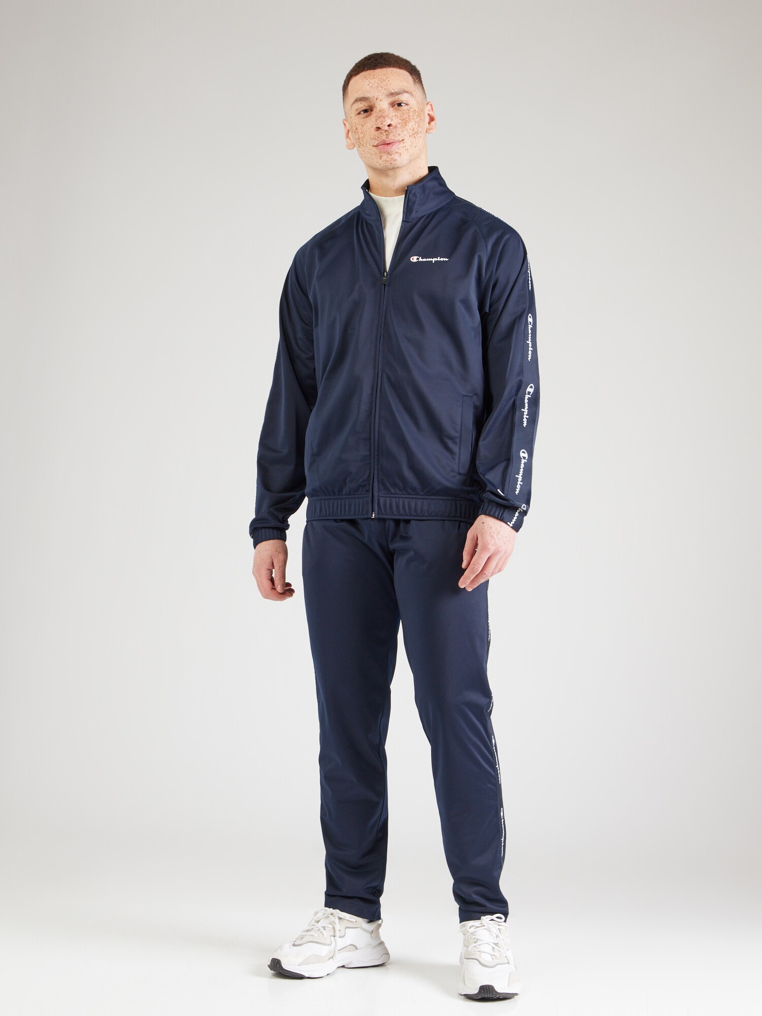 Champion Authentic Athletic Apparel Tréningruha  tengerészkék / fehér termék 2. képe