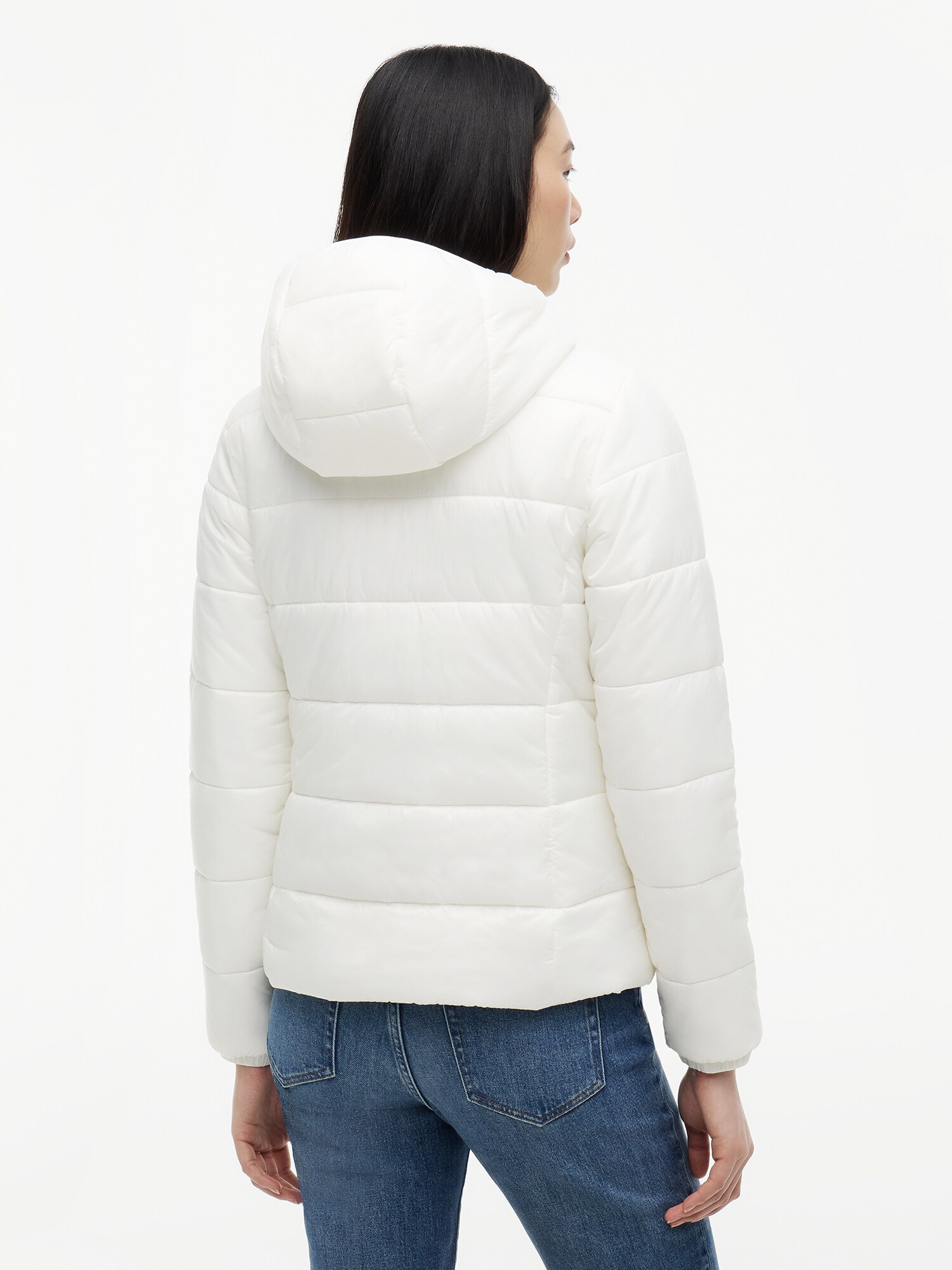 Tommy Jeans Chaqueta de entretiempo blanco – imagen 7