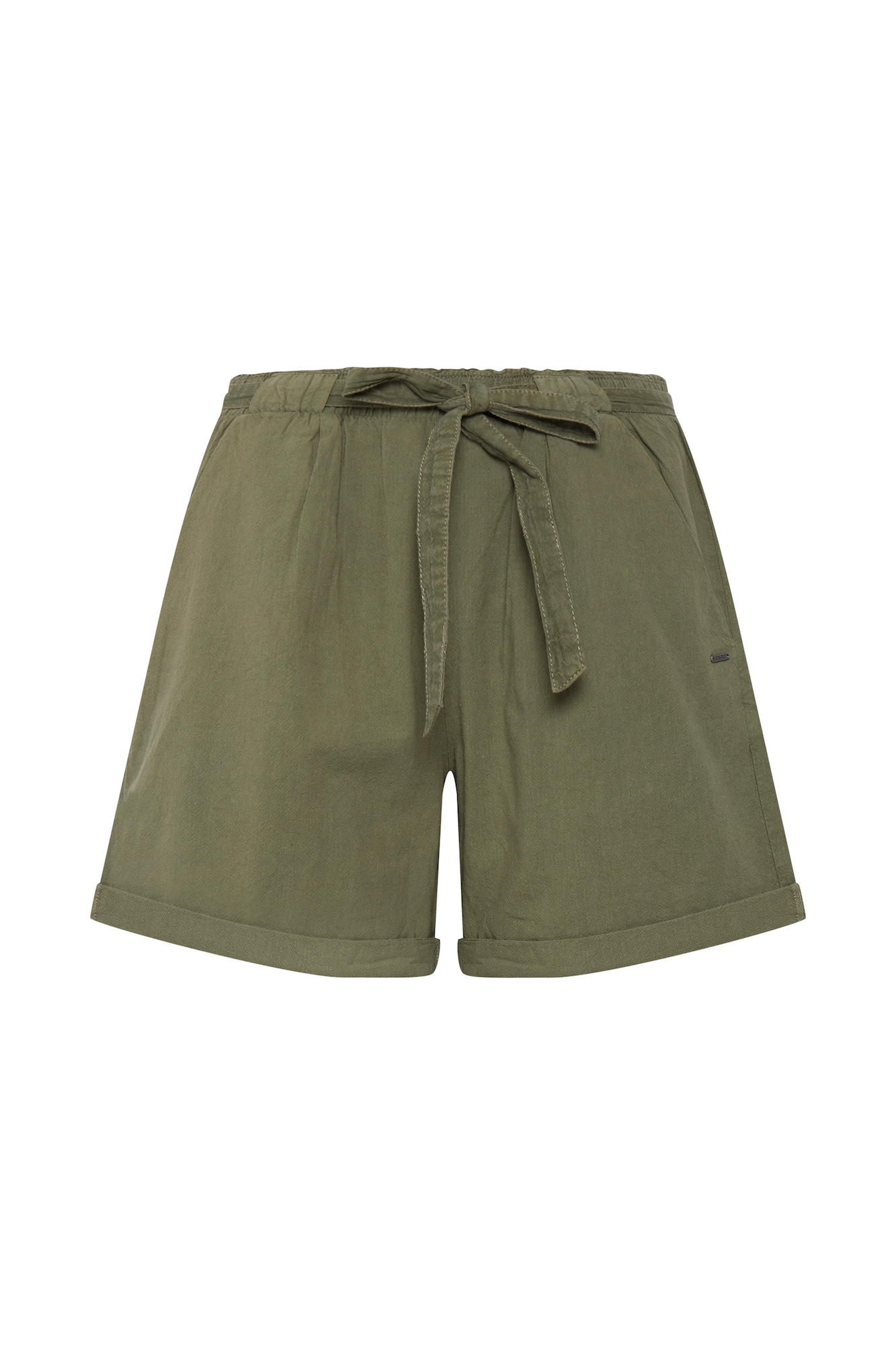 Oxmo Pantalón 'LINA' verde oscuro