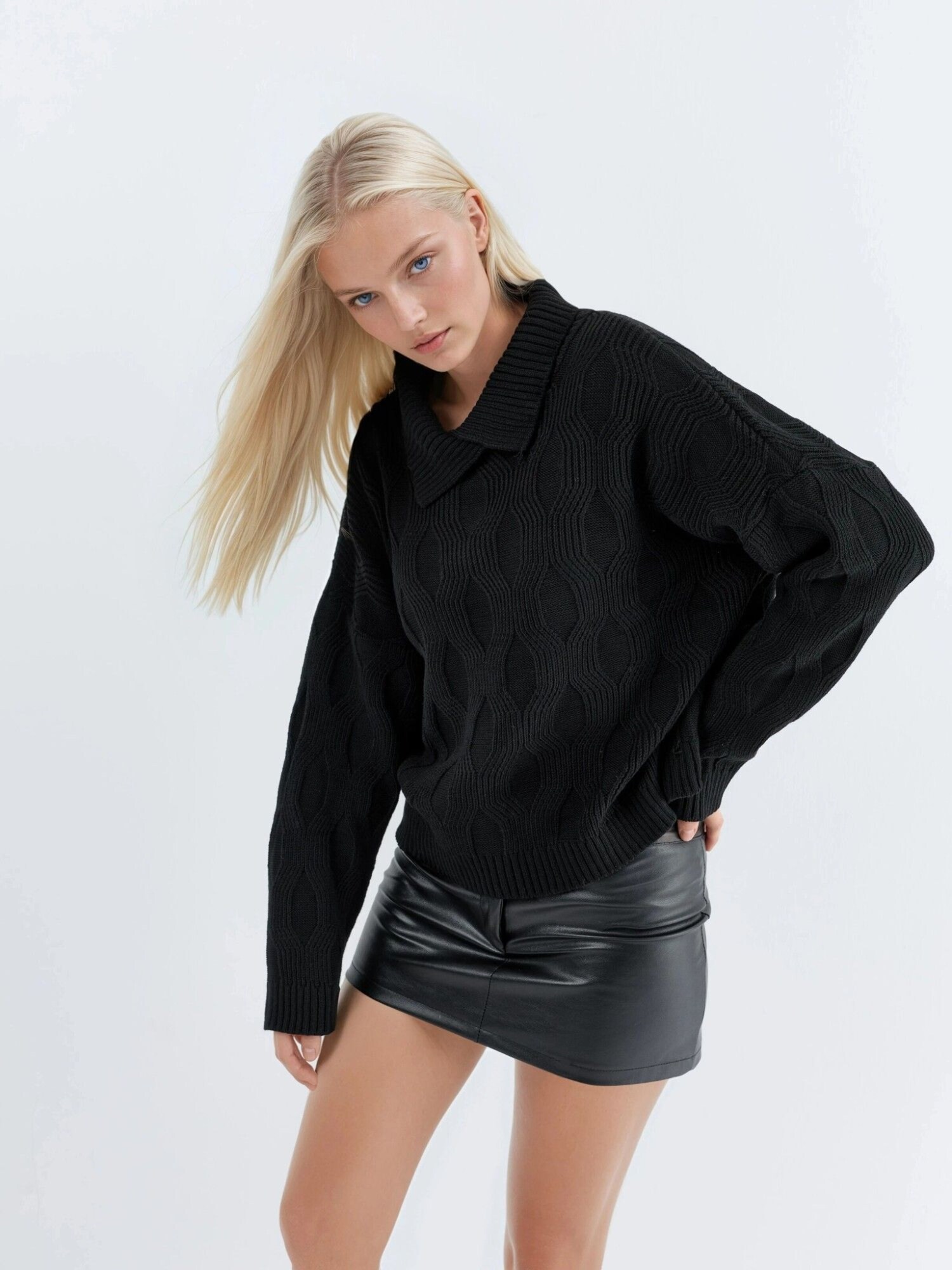 My fashion Pulover 'Pullover' crna