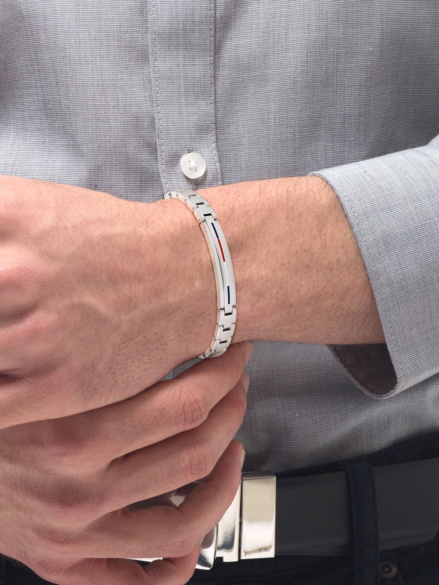 TOMMY HILFIGER Karkötő ezüst termék 2. képe